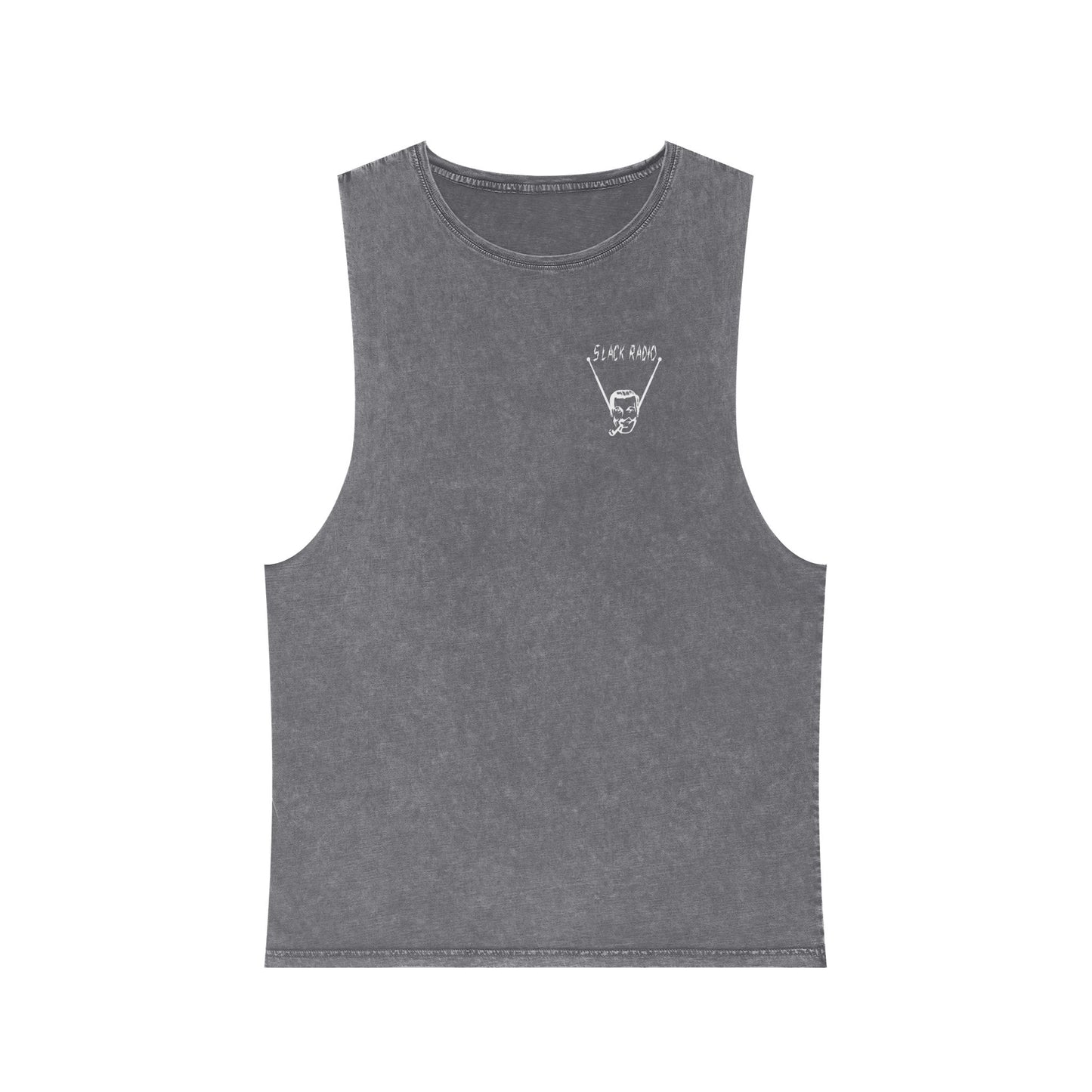 Slack Radio Unisex Stonewash Tank Top