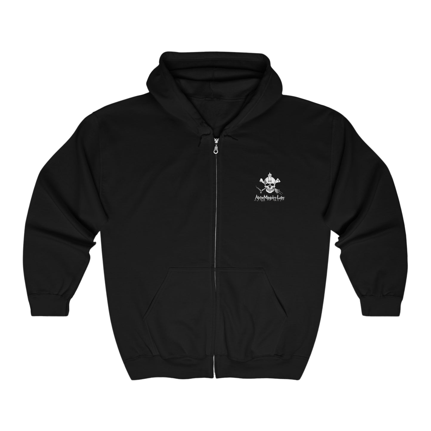 AlcheMinistry Labs 2 Sided Unisex Premium Full Zip Hoodie