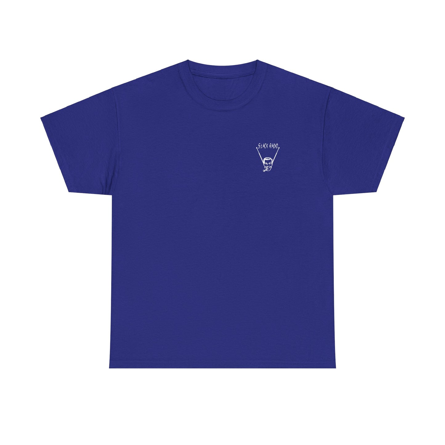Slack Radio "Bob" Dobbs Logo Unisex Heavy Cotton Tee