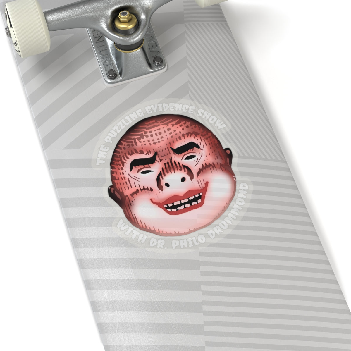 The Puzzling Evidence Show 1 Kiss-Cut Stickers