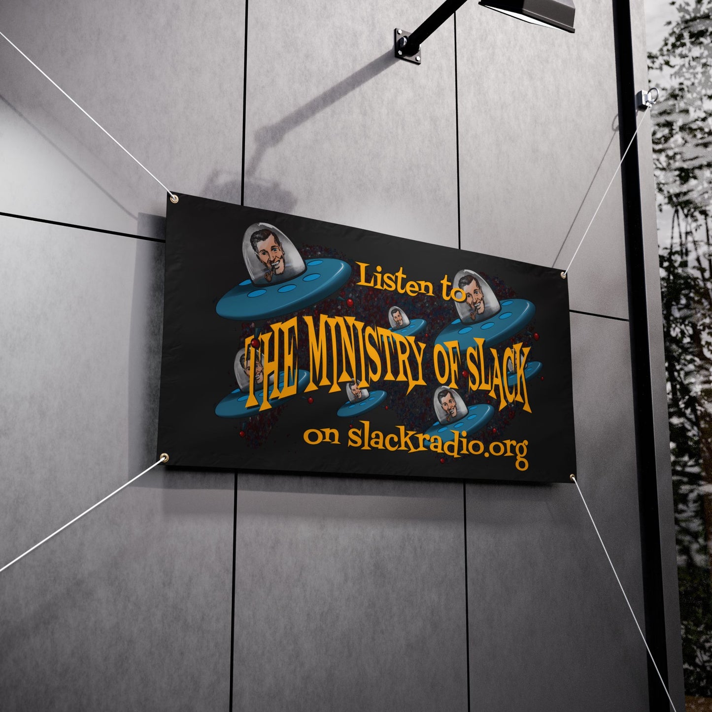 Ministry of Slack Vinyl Banners