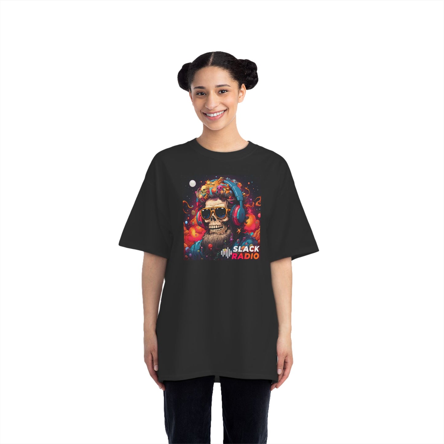 Slack Radio Skull Beefy-T® Short-Sleeve T-Shirt