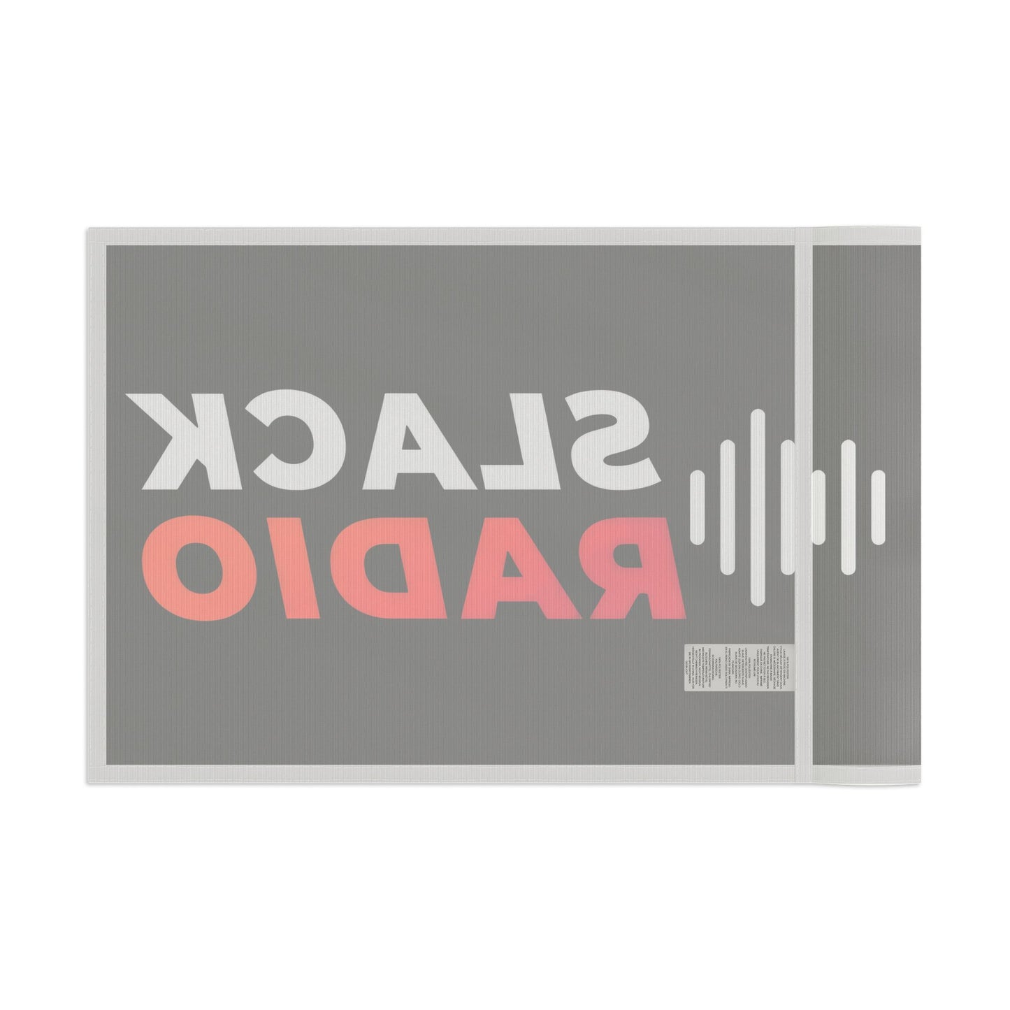 Black Slack Radio Flag