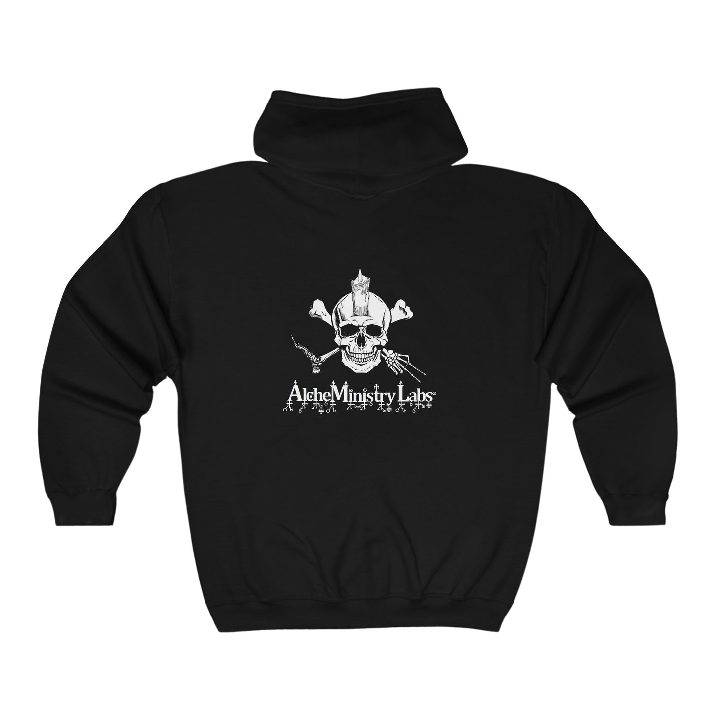 AlcheMinistry Labs 2 Sided Unisex Premium Full Zip Hoodie