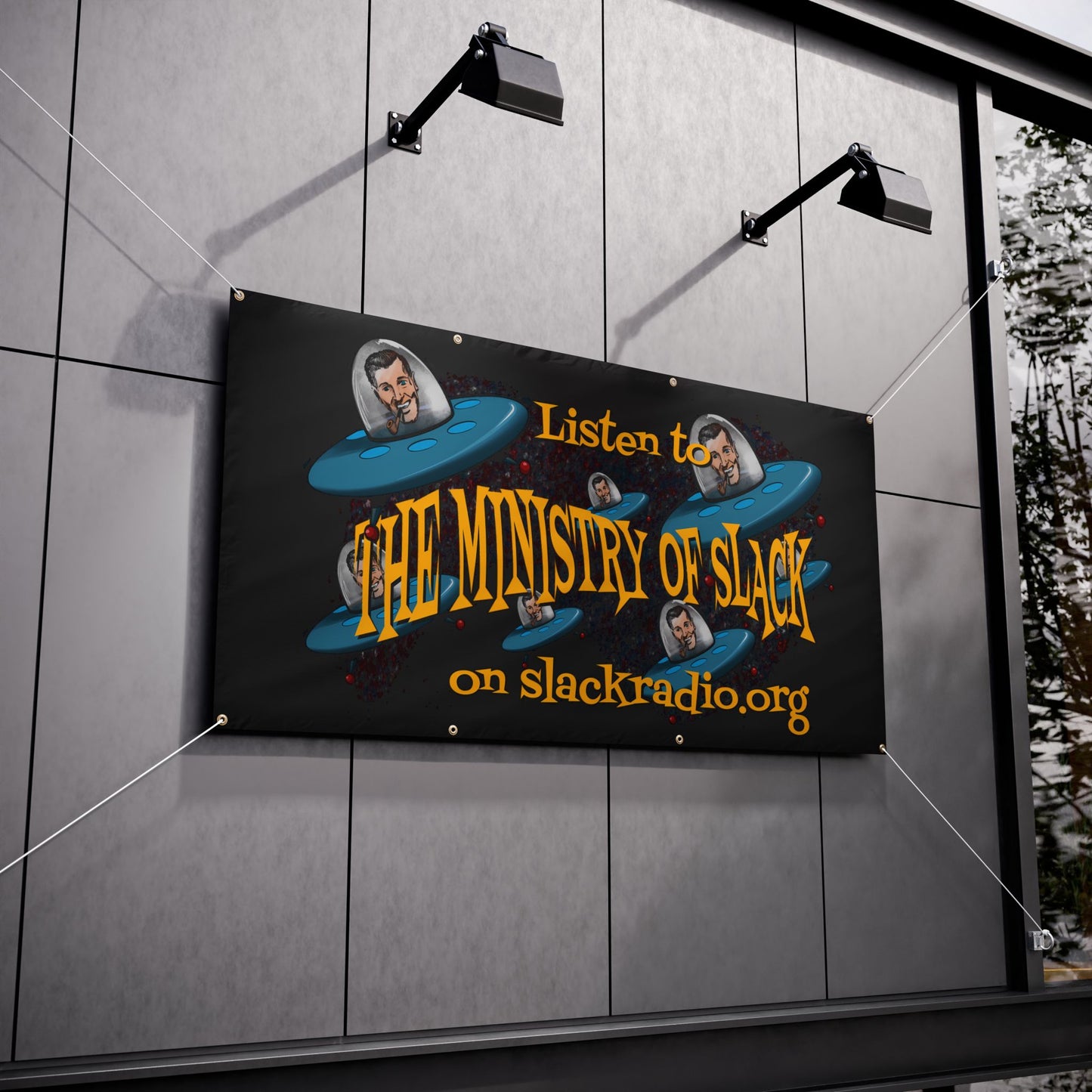 Ministry of Slack Vinyl Banners