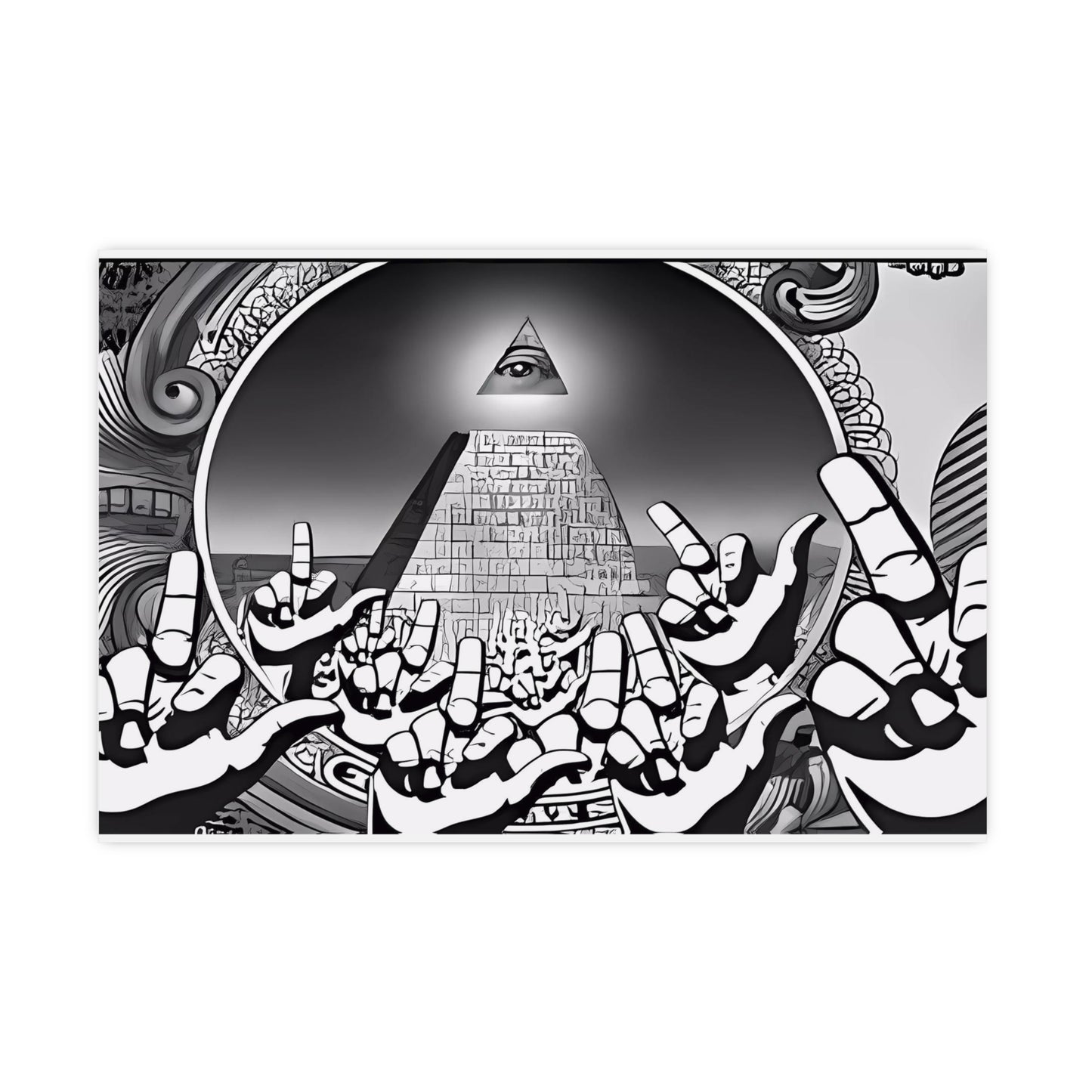 F The Conspiracy Matte Posters
