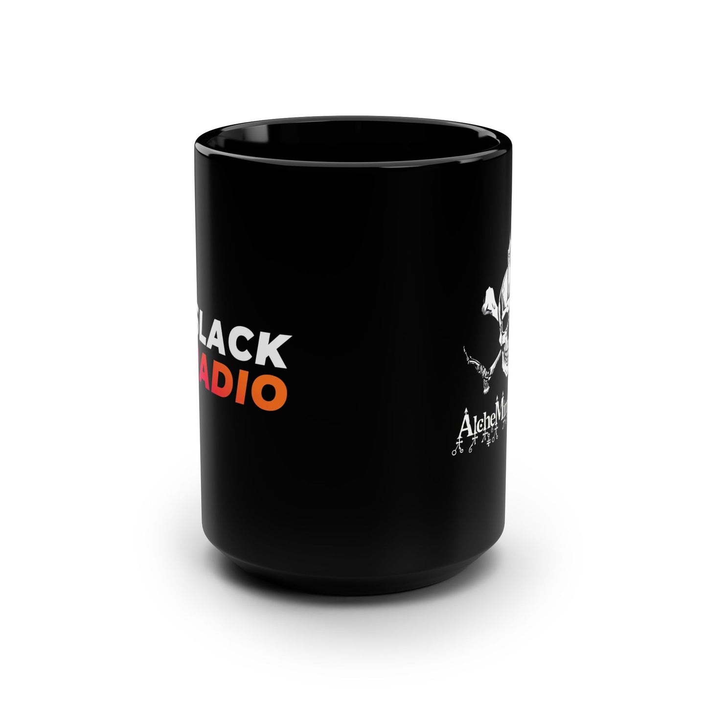 AlcheMinistry Labs Black Mug, 15oz