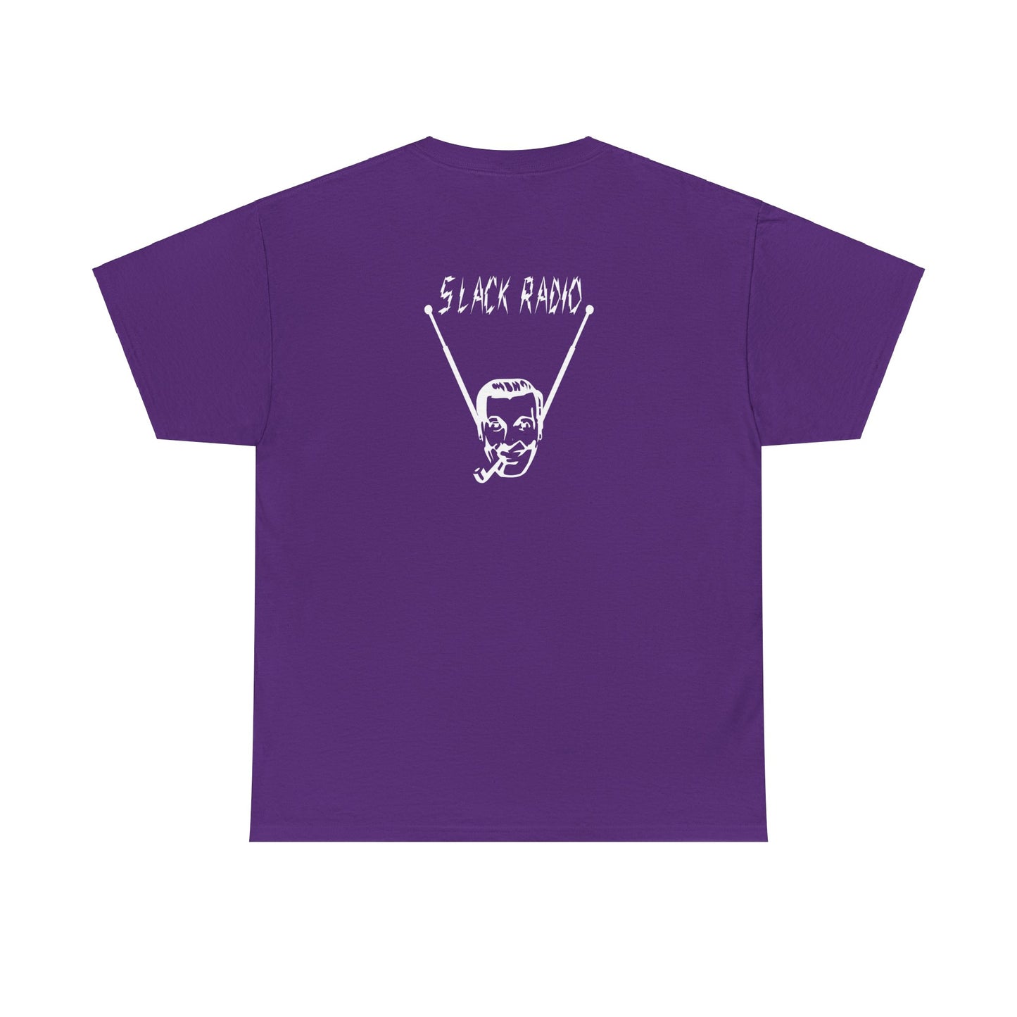Slack Radio "Bob" Dobbs Logo Unisex Heavy Cotton Tee