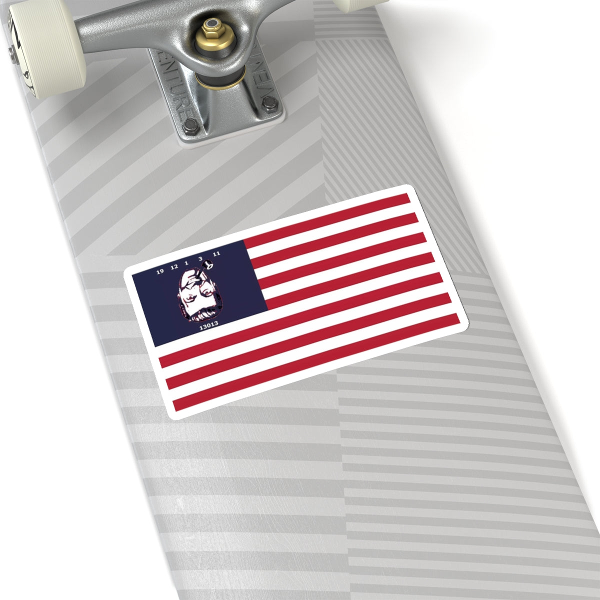 Dobbs Flag Kiss-Cut Stickers