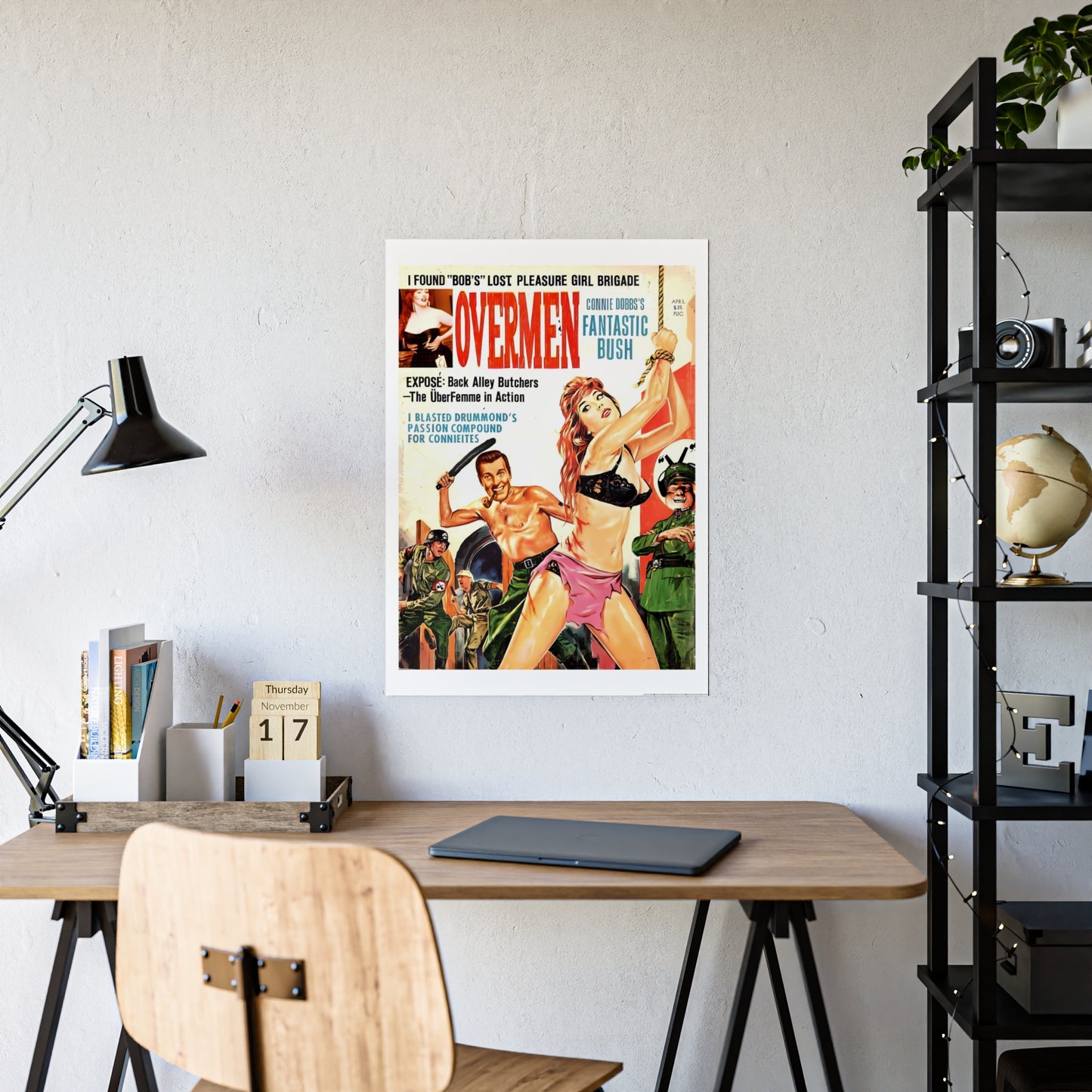 Overmen Magazine Cover Gloss Poster