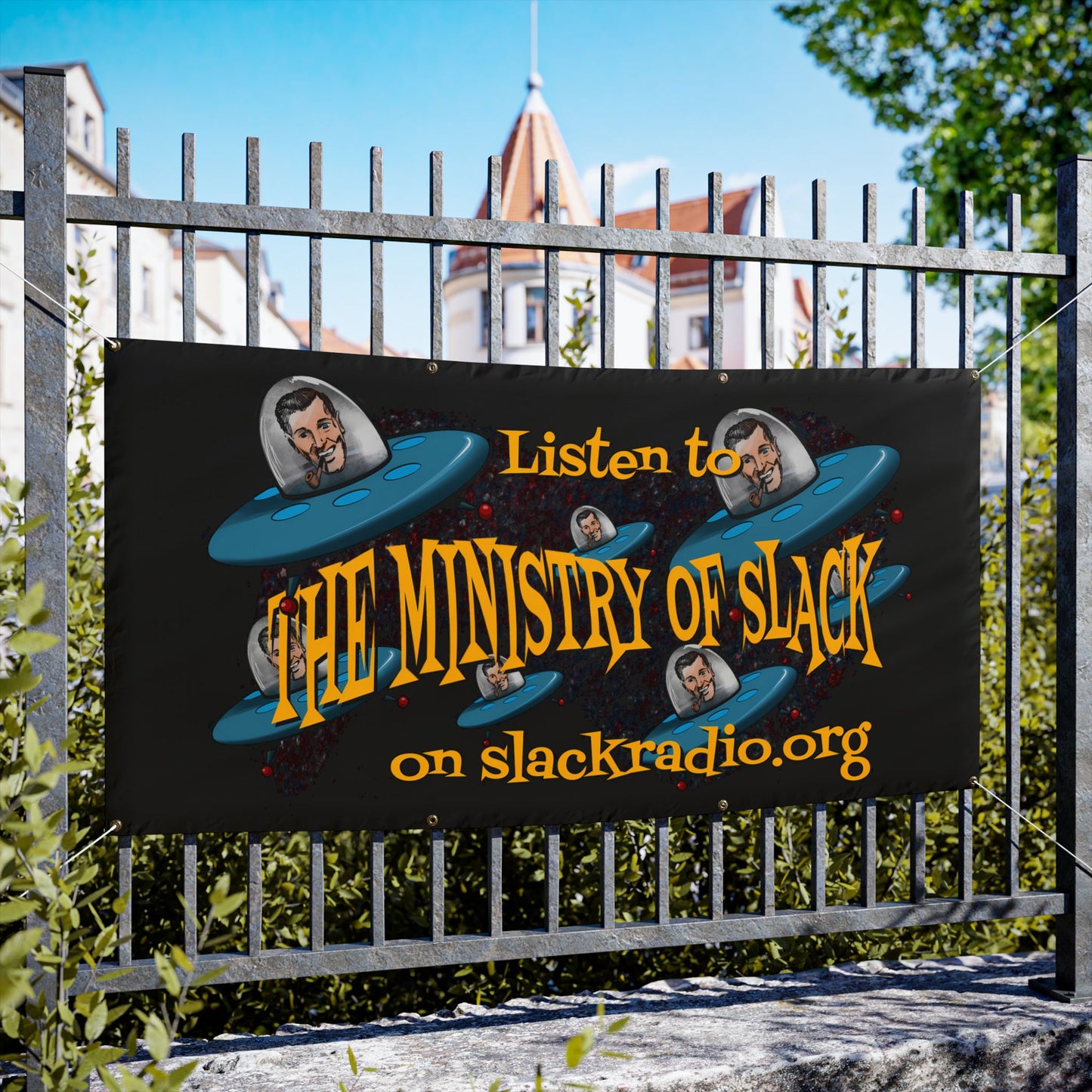 Ministry of Slack Vinyl Banners