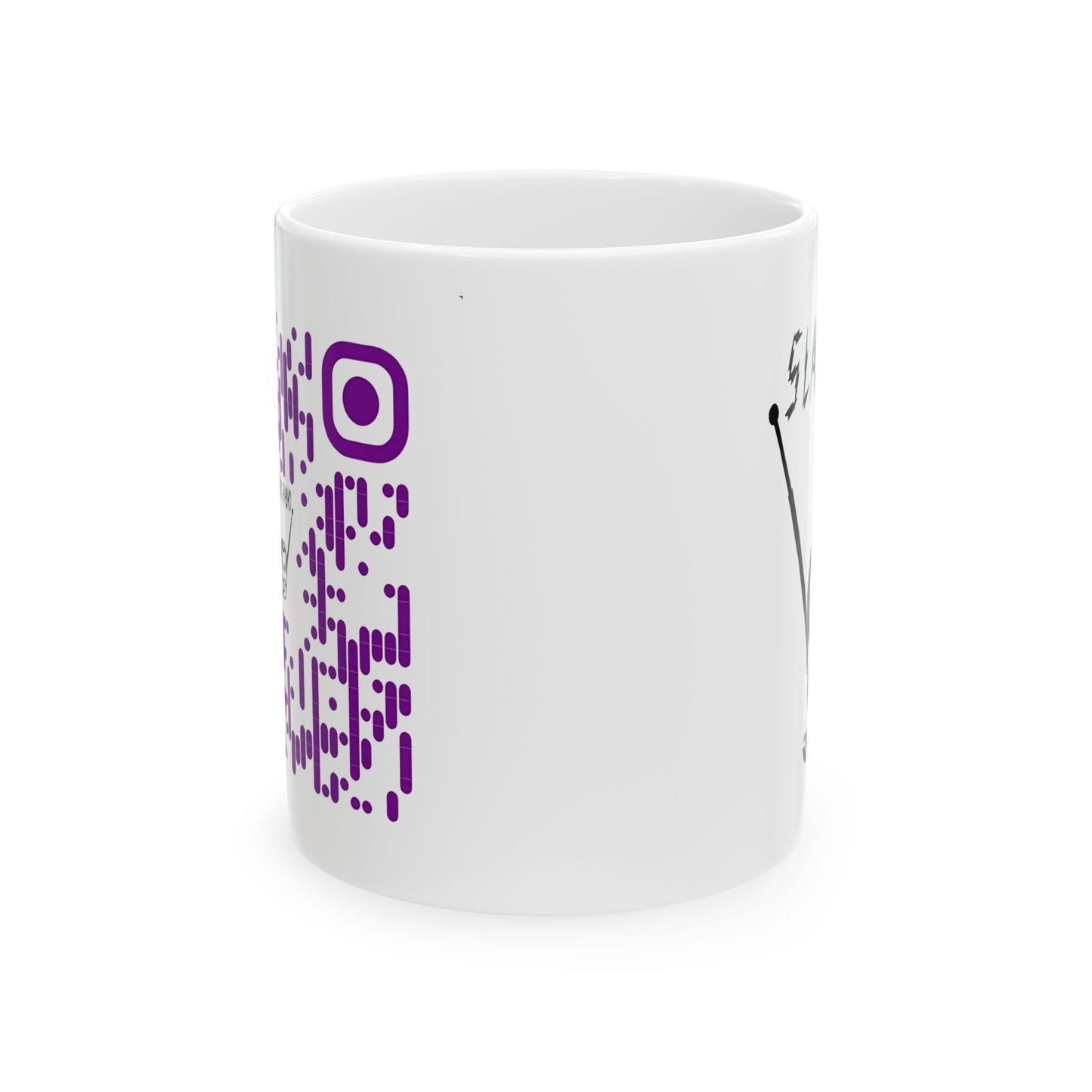 Slack Radio White Ceramic 11oz. Mug