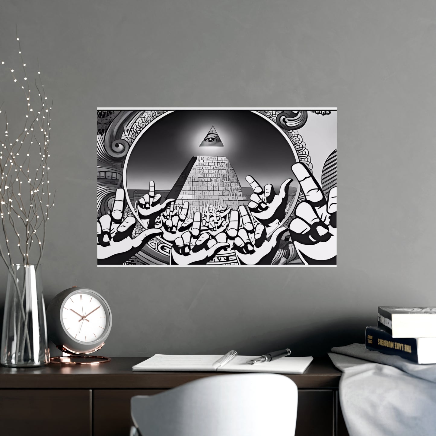 F The Conspiracy Matte Posters