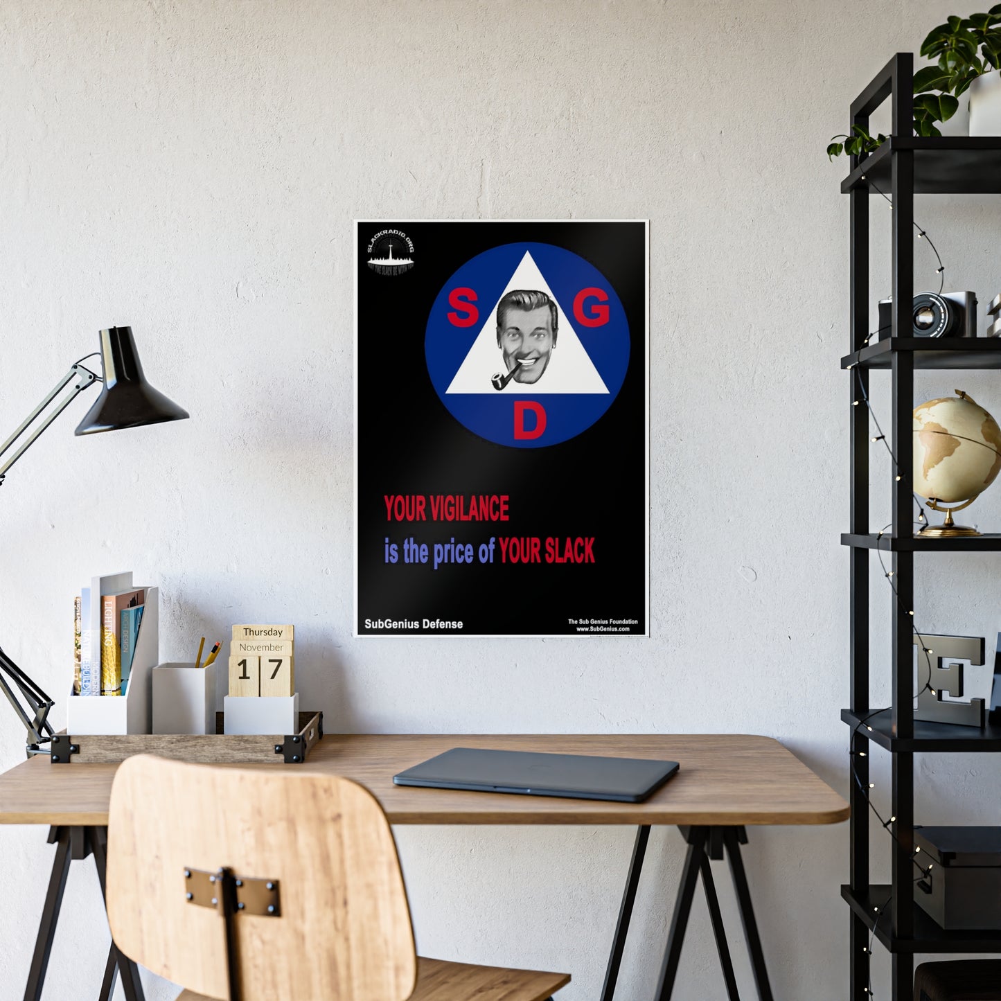SubGenius Defense Gloss Poster