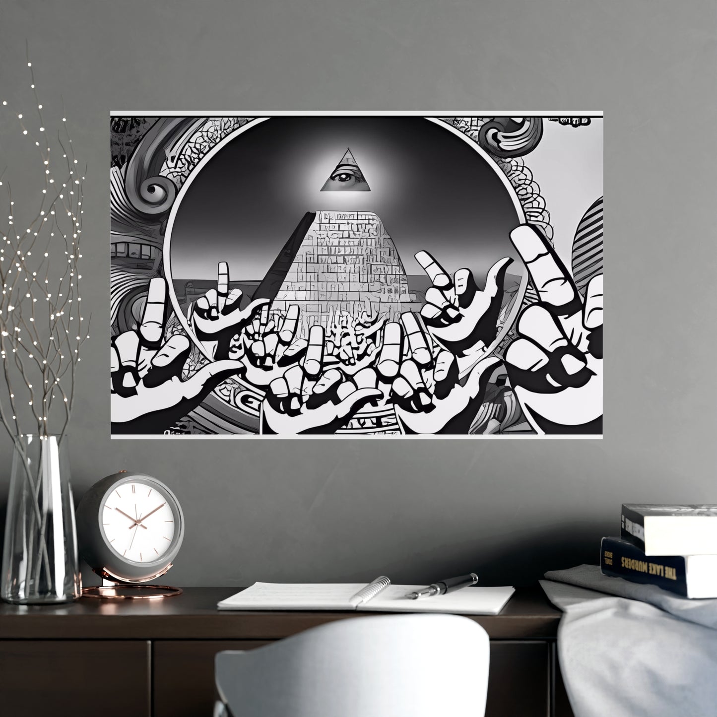 F The Conspiracy Matte Posters