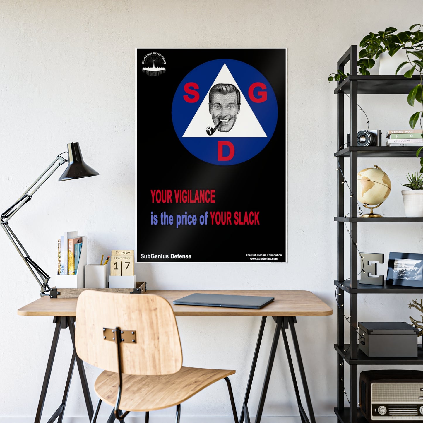 SubGenius Defense Gloss Poster