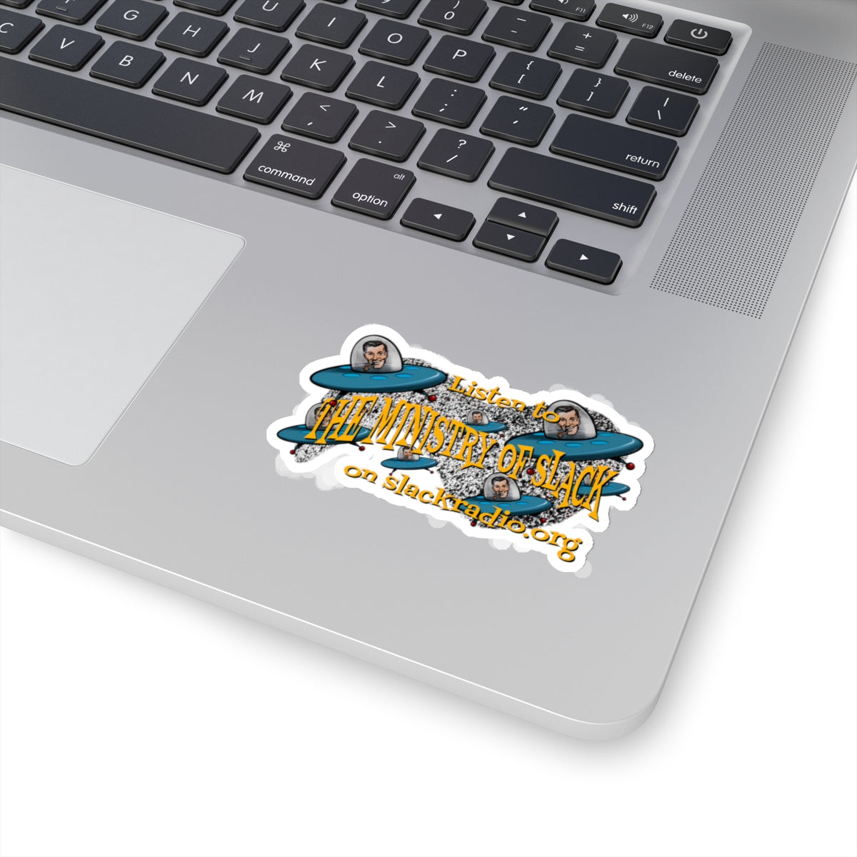 The Ministry of Slack Kiss-Cut Stickers