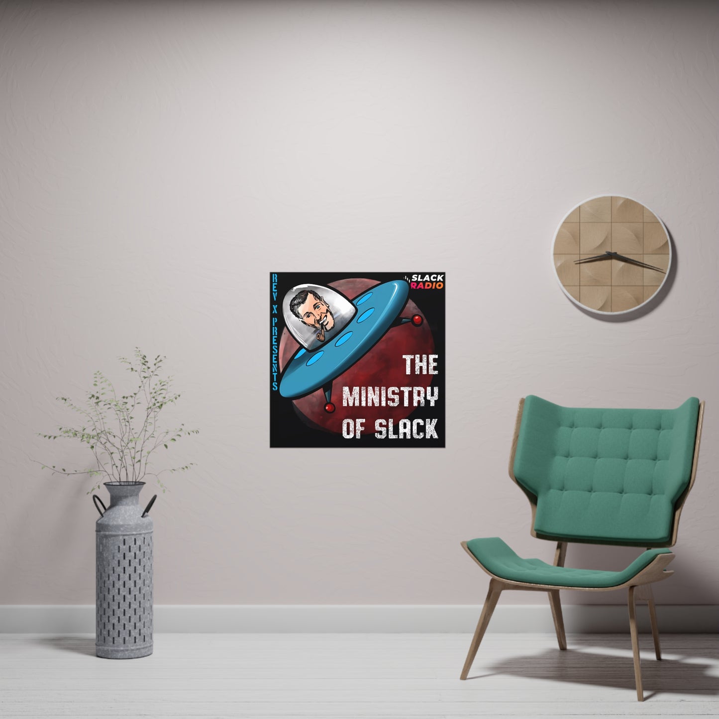 The Ministry of Slack Matte Paper Poster