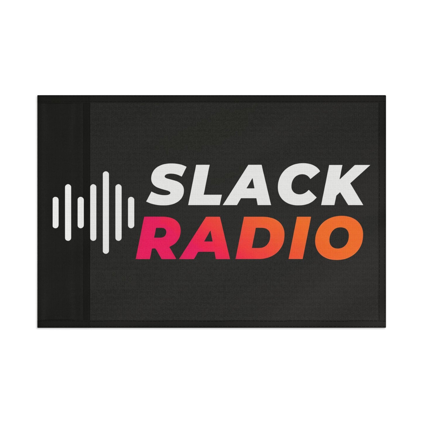 Black Slack Radio Flag