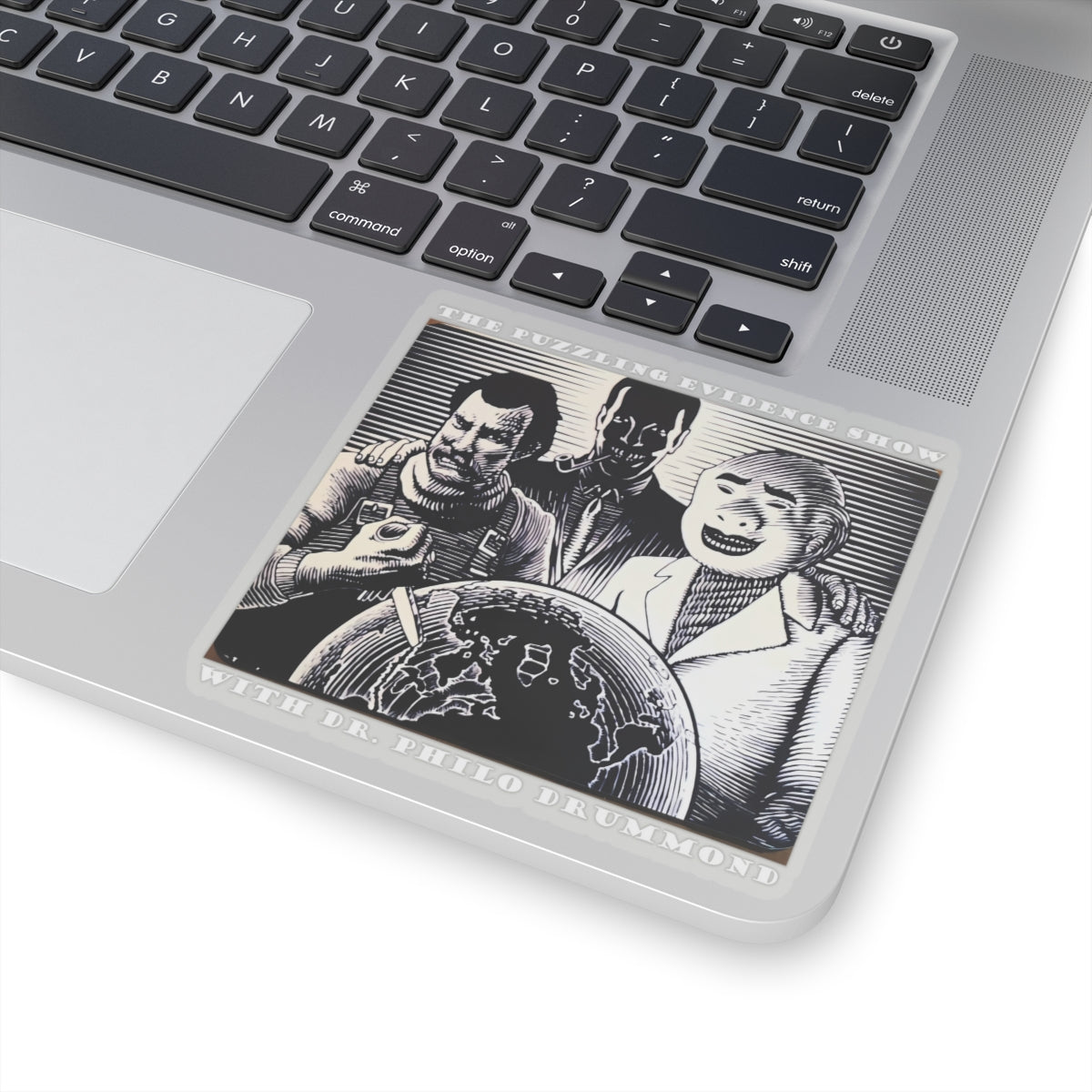 The Puzzling Evidence Show 2 Kiss-Cut Stickers