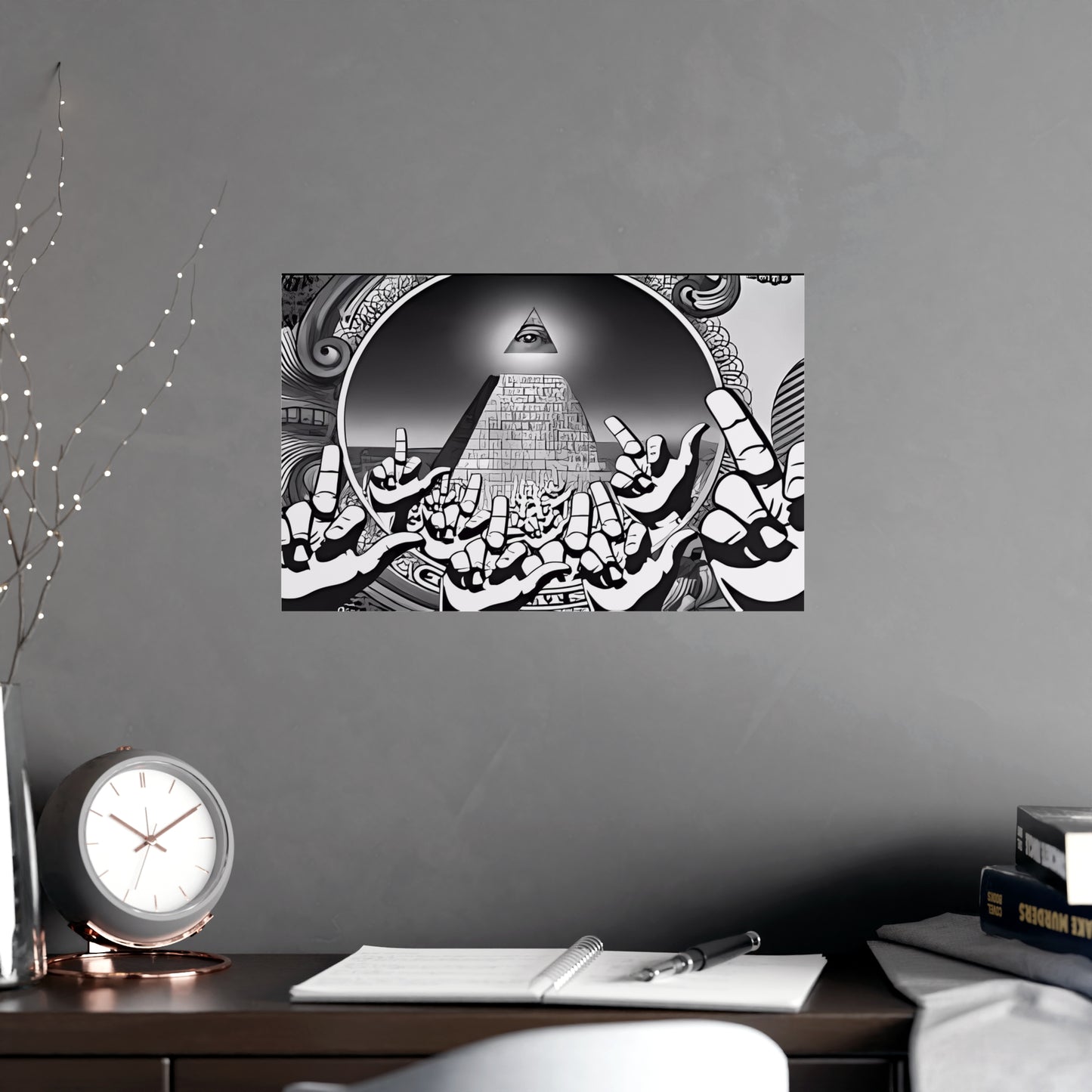 F The Conspiracy Matte Posters