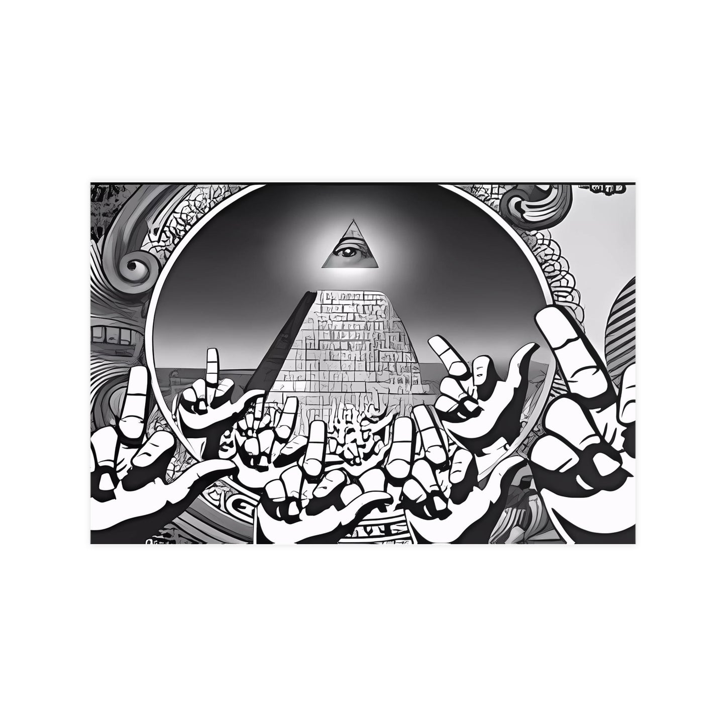 F The Conspiracy Matte Posters