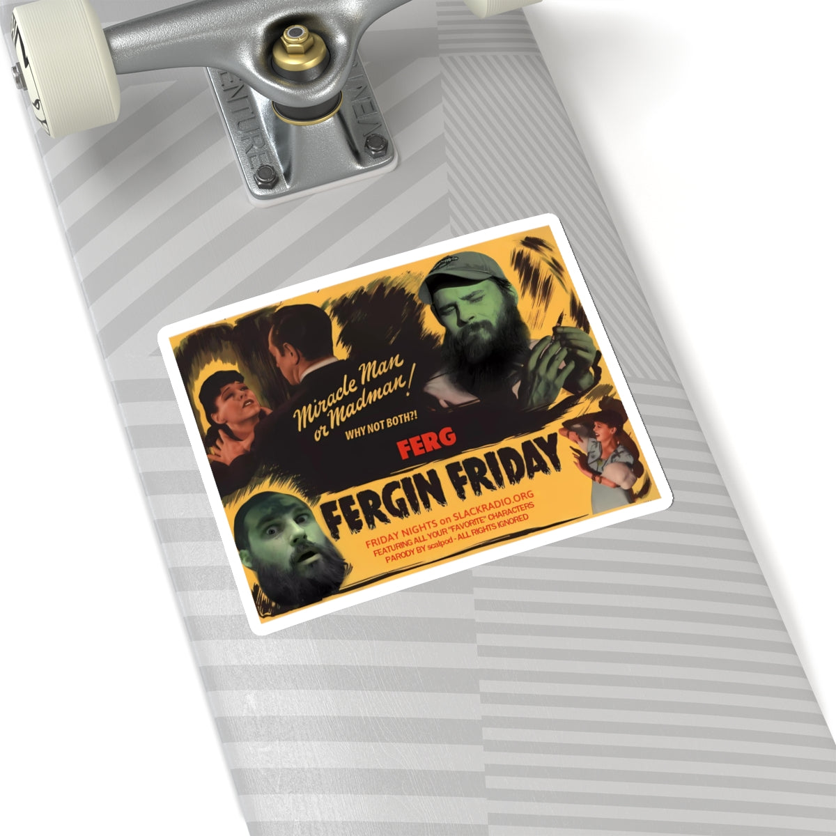 Fergin Friday Kiss-Cut Stickers