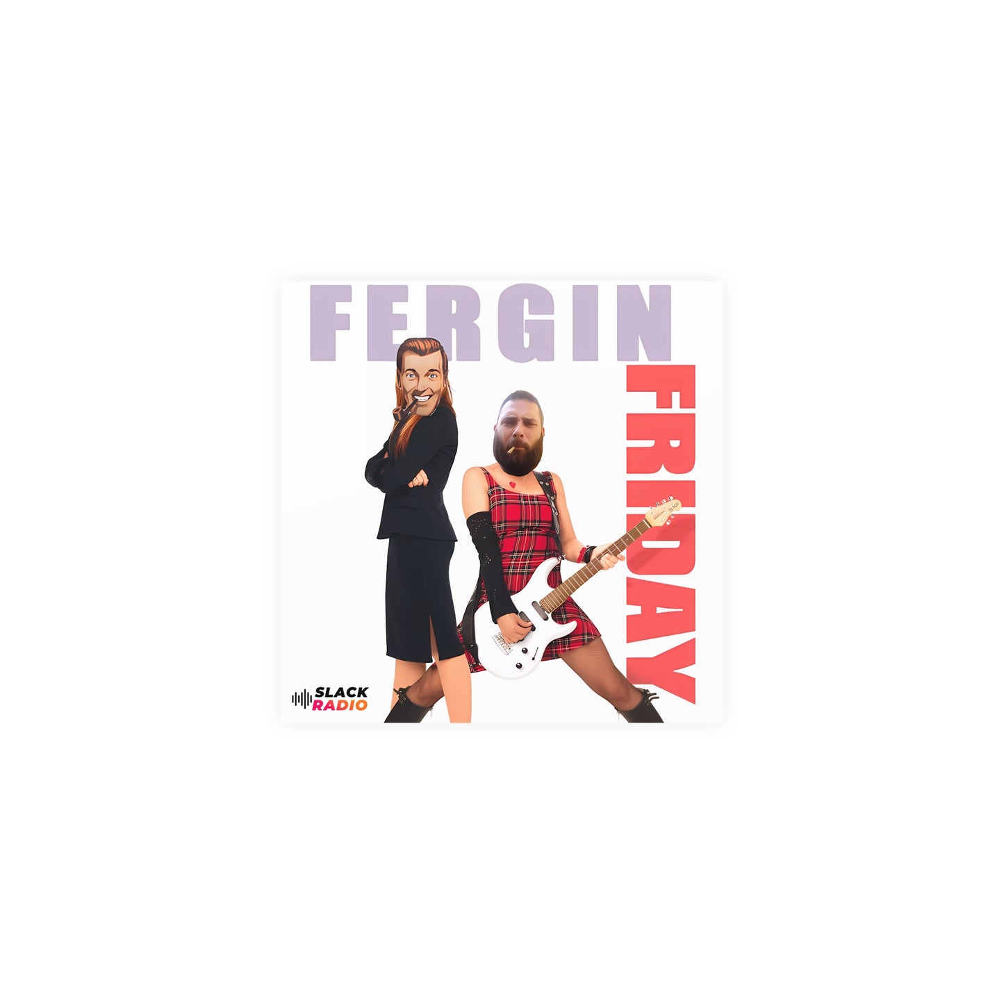 Fergin Friday Matte Paper Poster