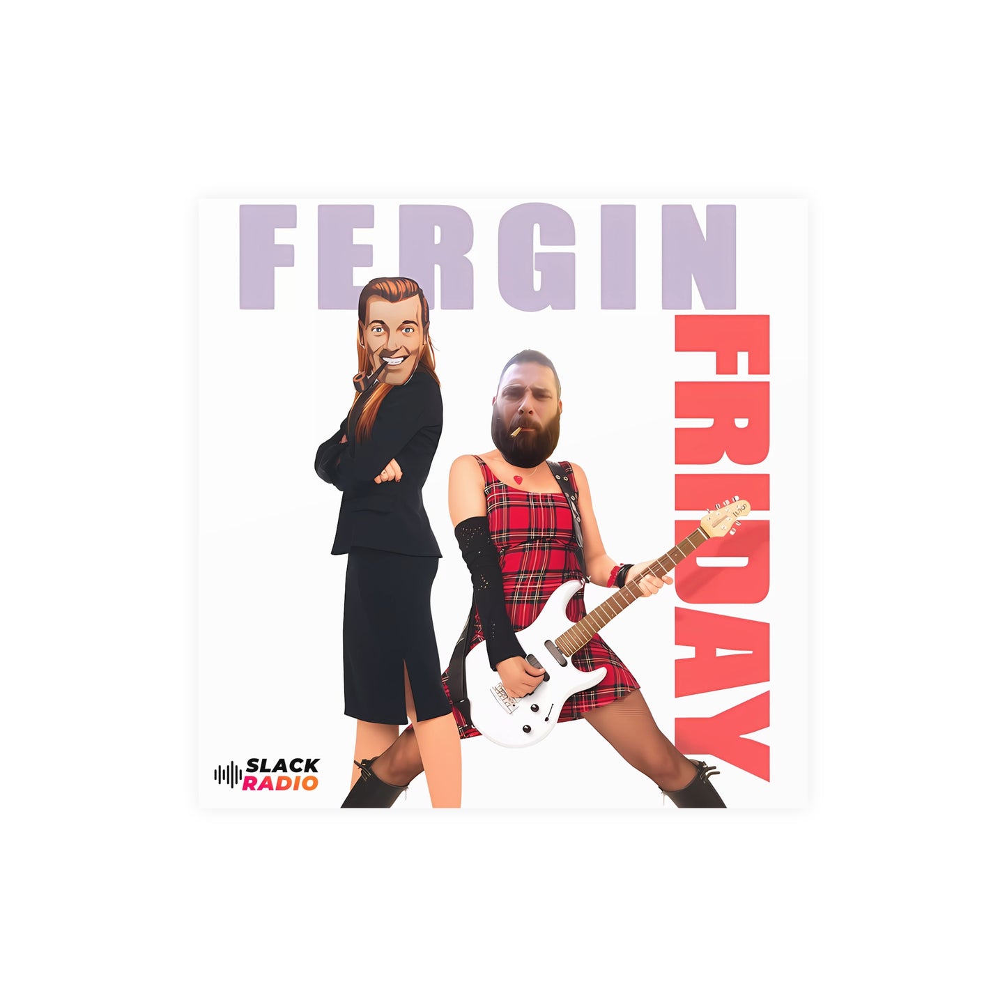 Fergin Friday Matte Paper Poster