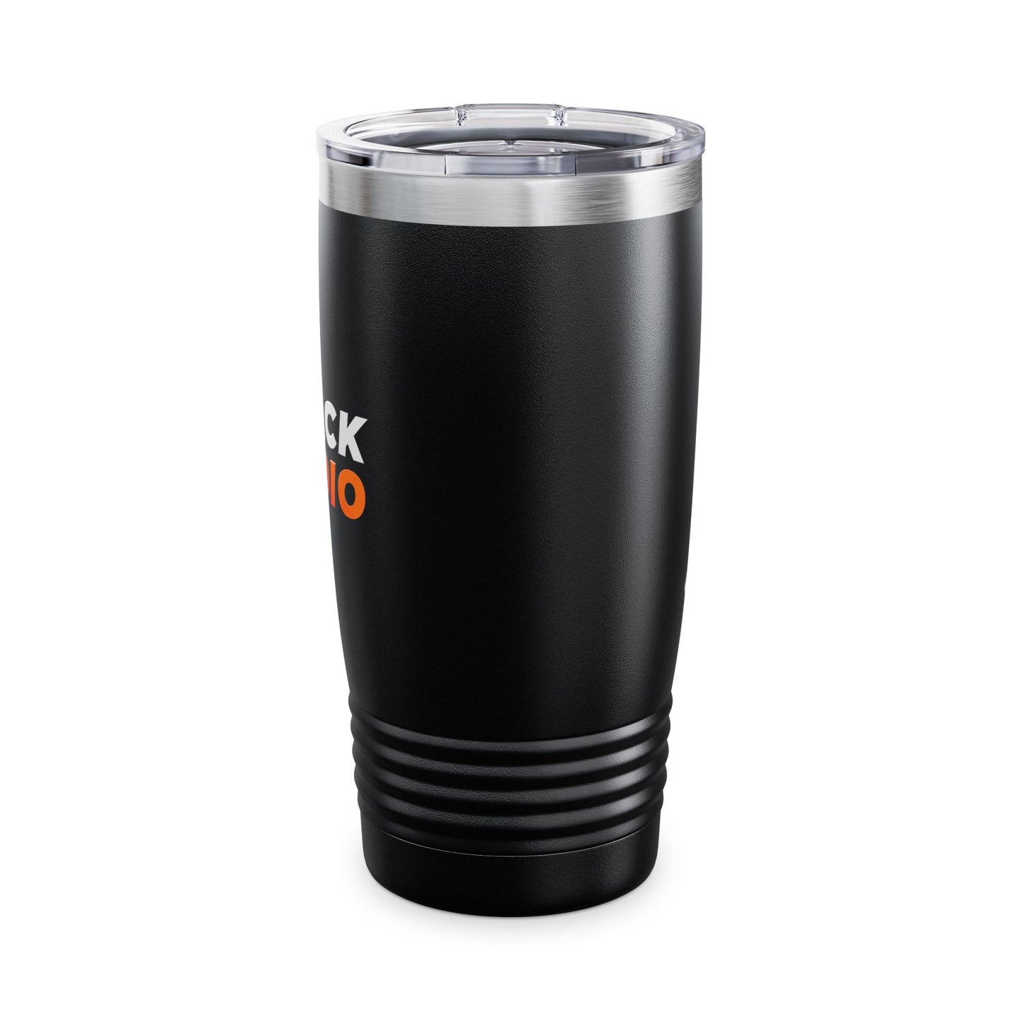 Dobbs Cross / Slack Radio Black Ringneck Tumbler, 20oz