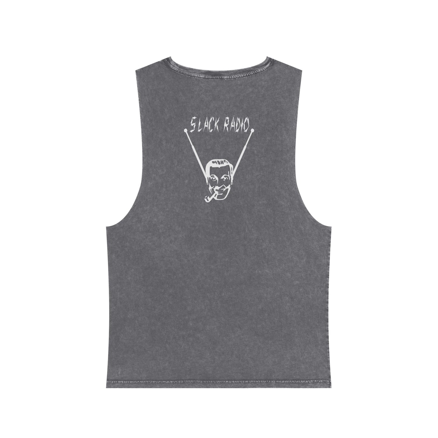 Slack Radio Unisex Stonewash Tank Top