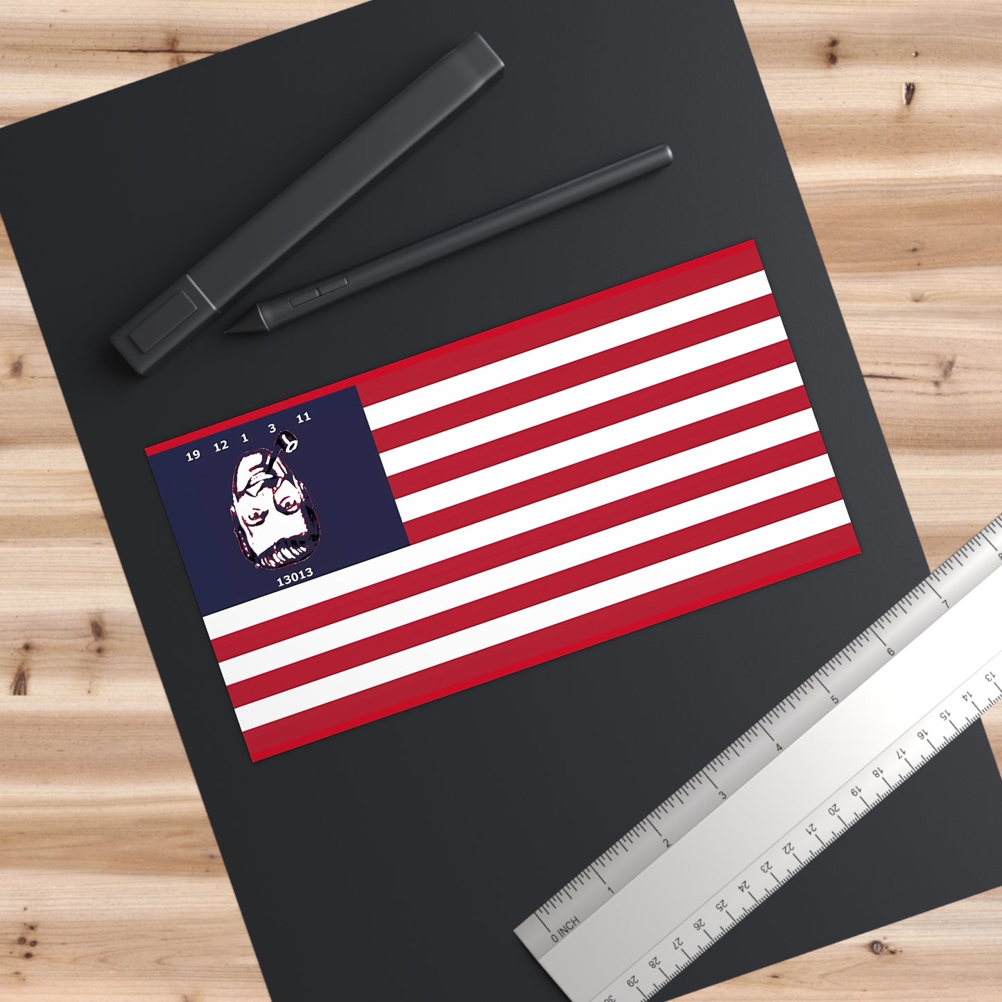 Dobbs Flag Bumper Sticker