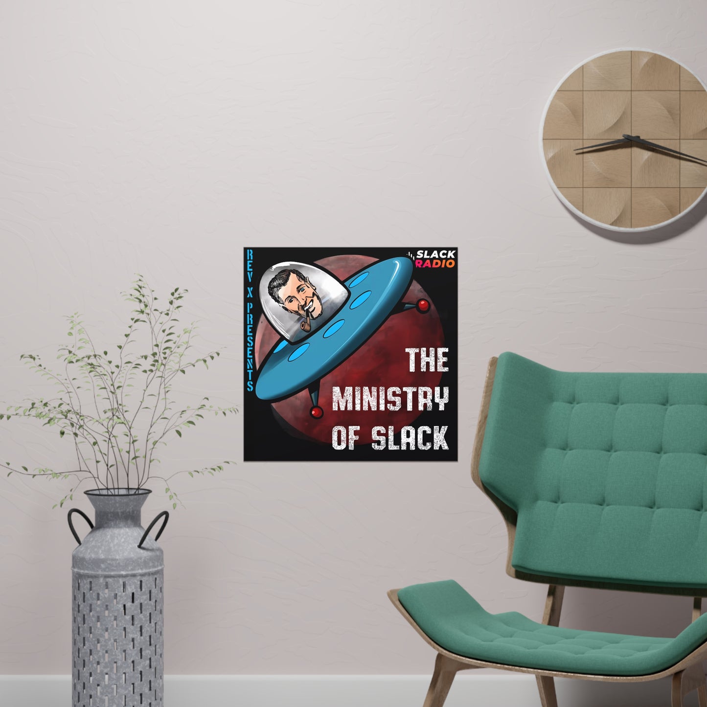 The Ministry of Slack Matte Paper Poster