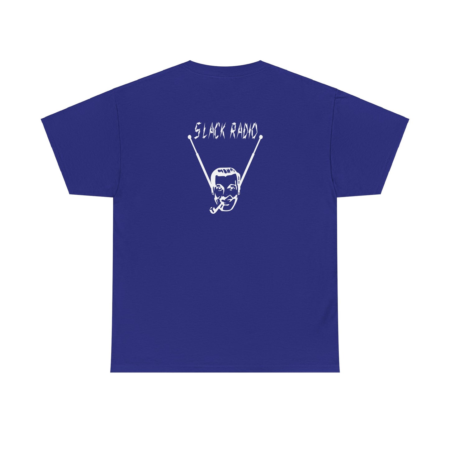 Slack Radio "Bob" Dobbs Logo Unisex Heavy Cotton Tee