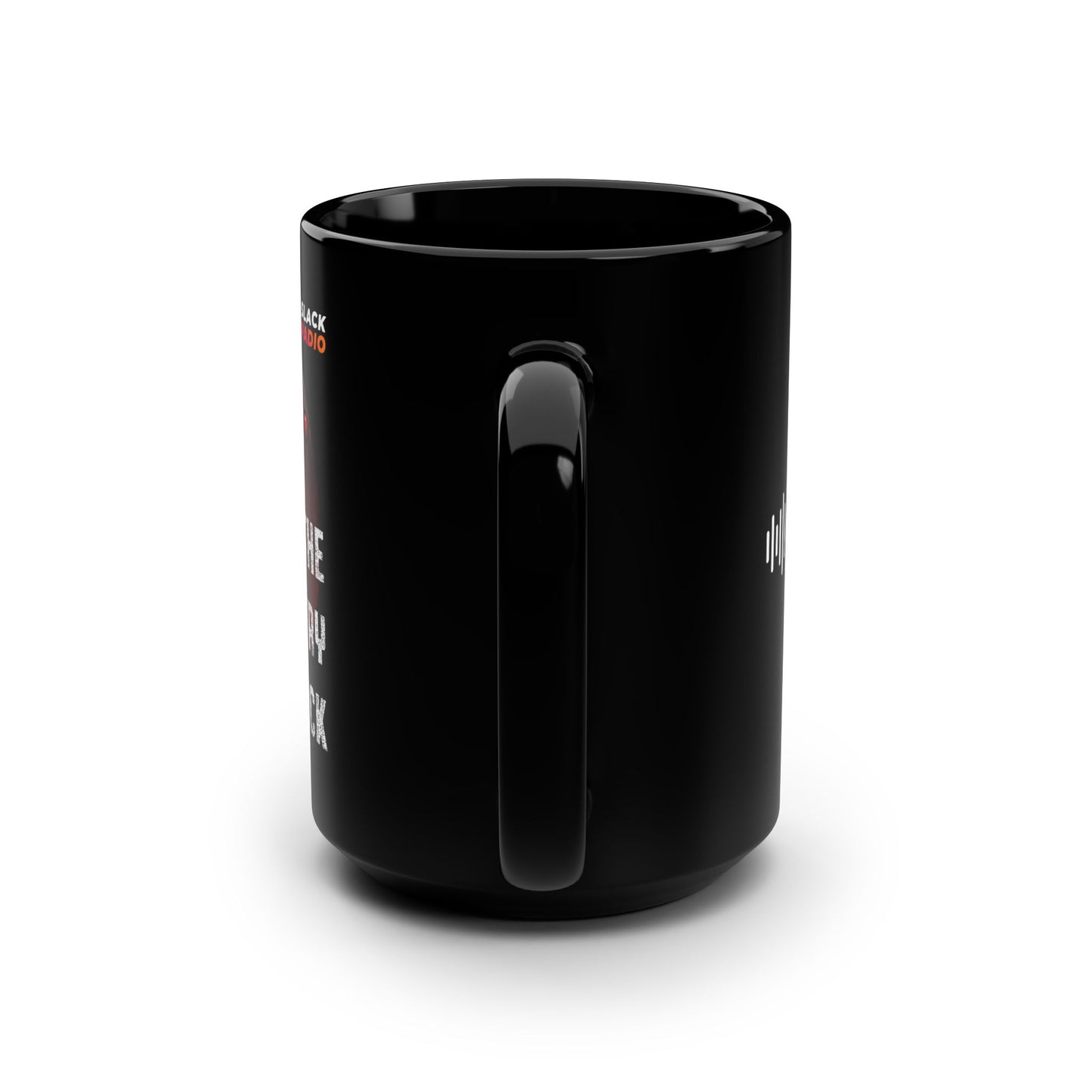 The Ministry of Slack / Slack Radio Black Mug, 15oz