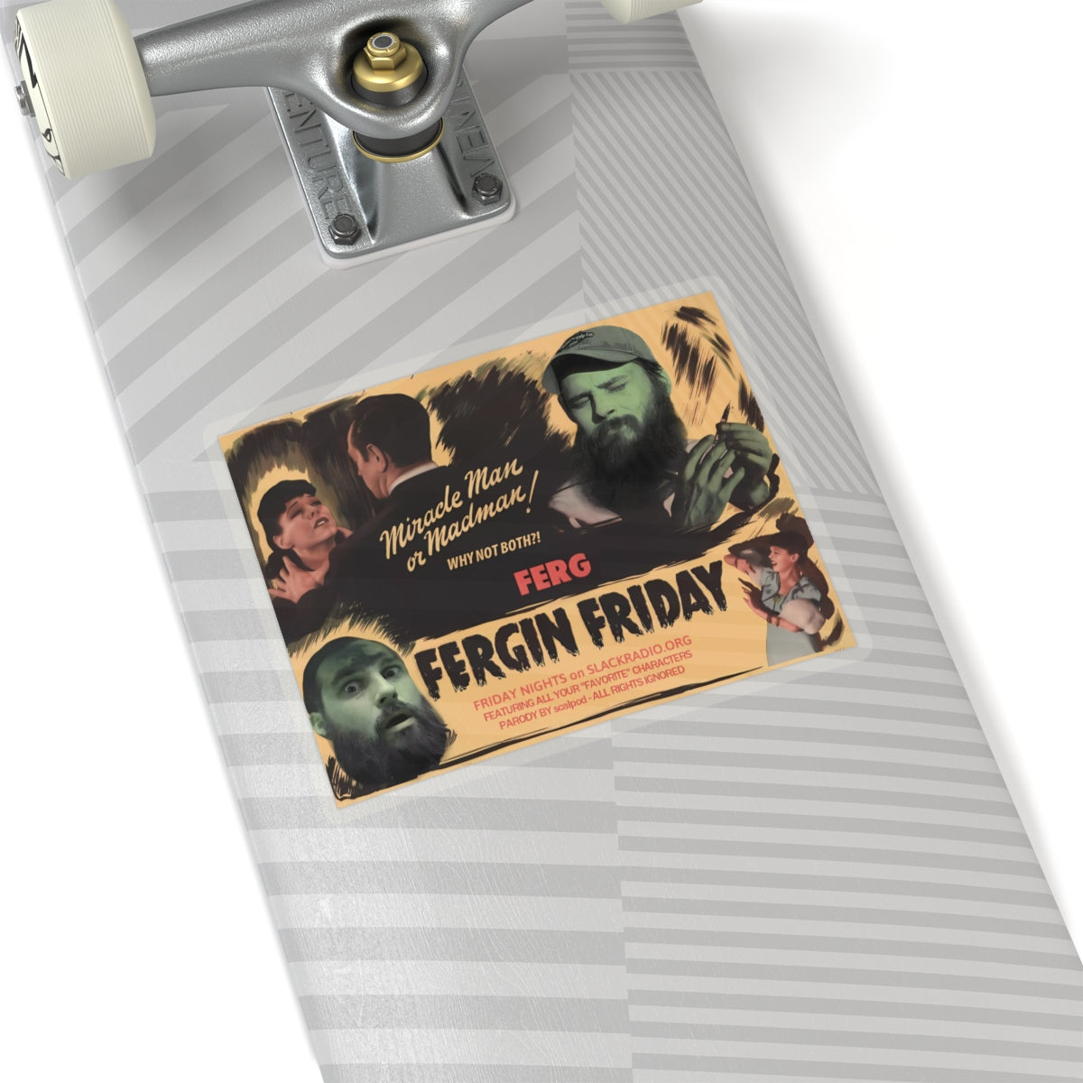 Fergin Friday Kiss-Cut Stickers