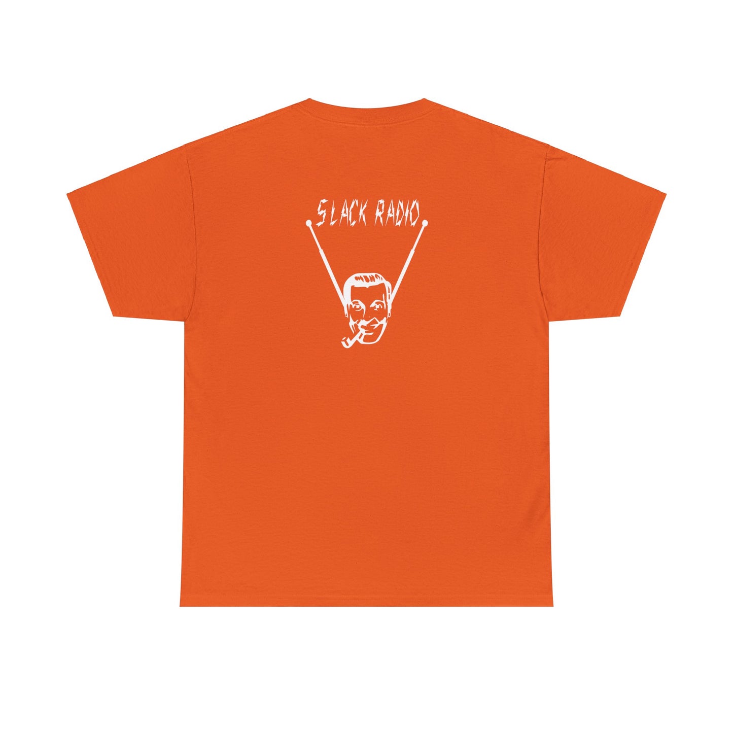 Slack Radio "Bob" Dobbs Logo Unisex Heavy Cotton Tee