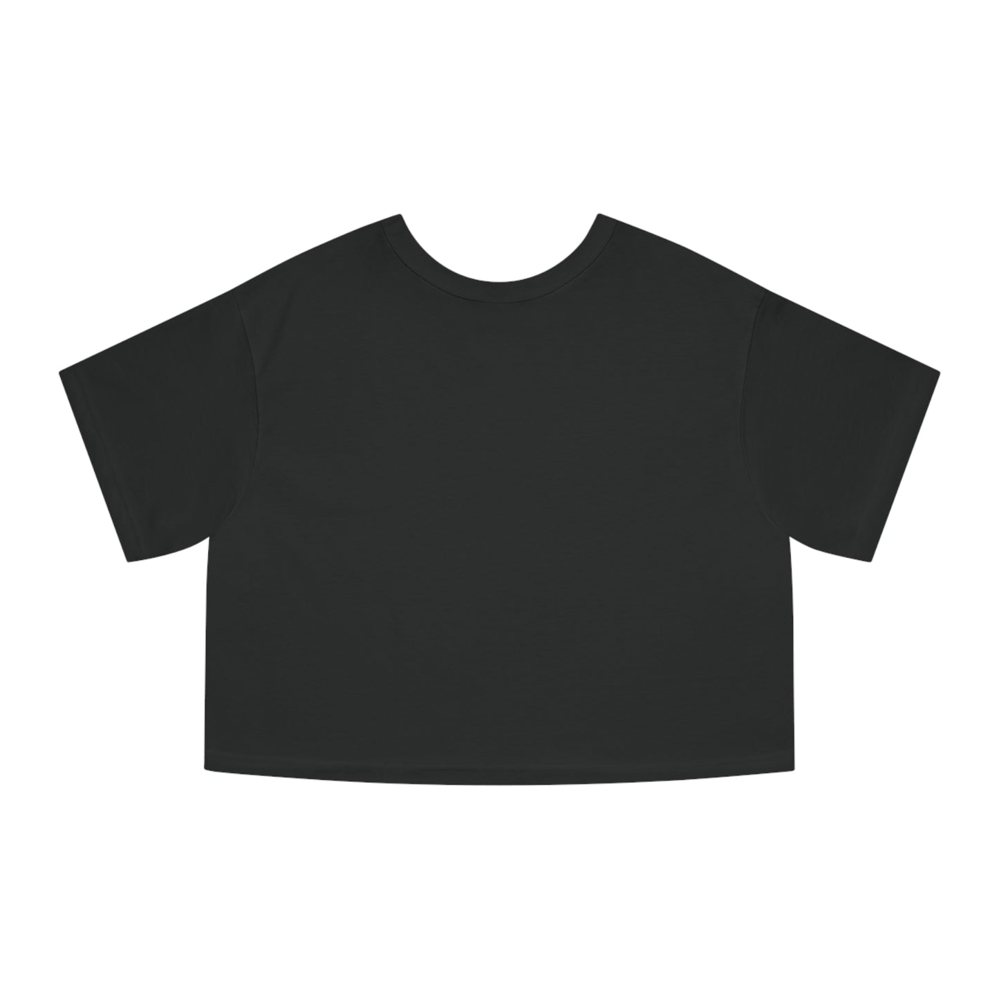Black Slack Radio Dobbs Head Women's Cropped T-Shirt