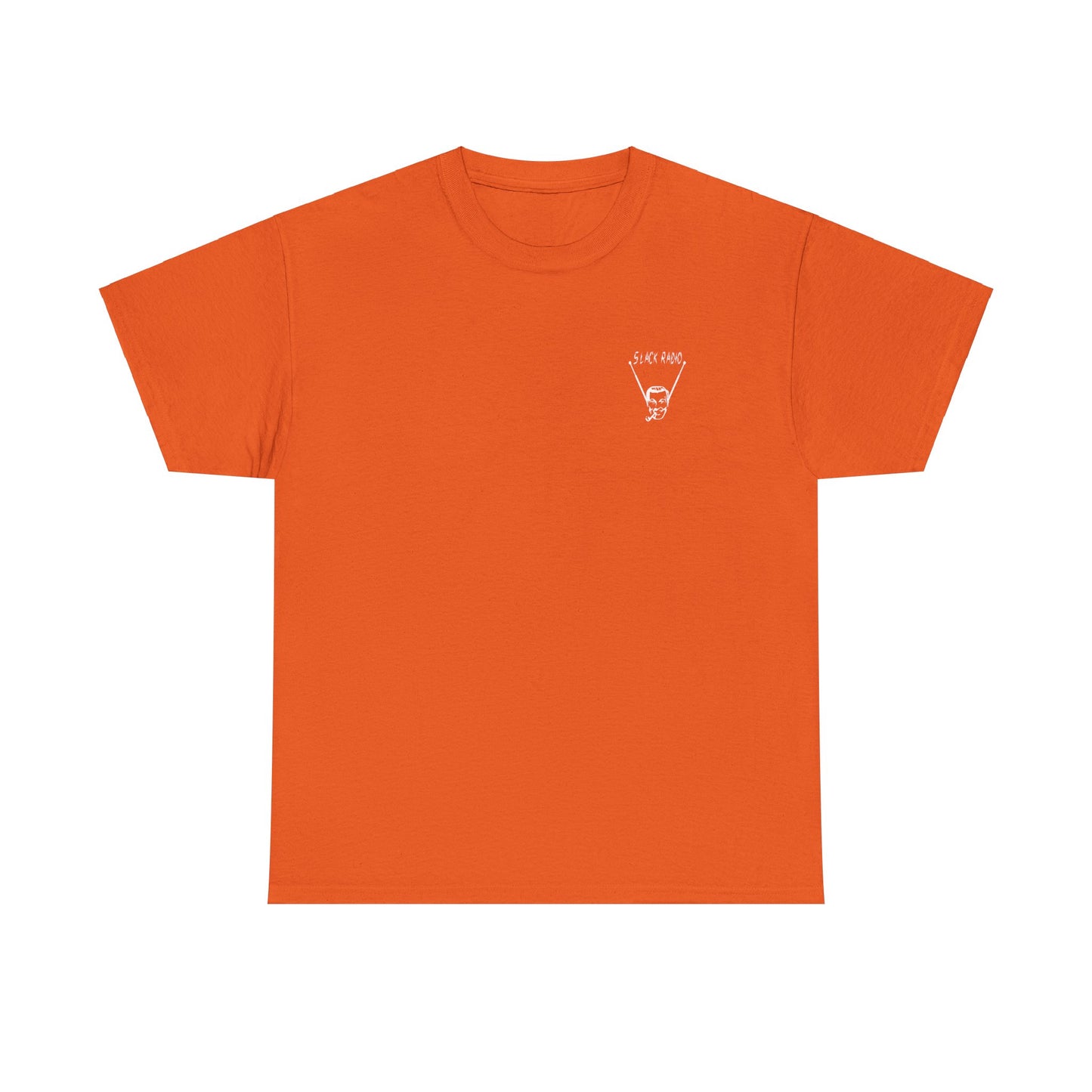 Slack Radio "Bob" Dobbs Logo Unisex Heavy Cotton Tee
