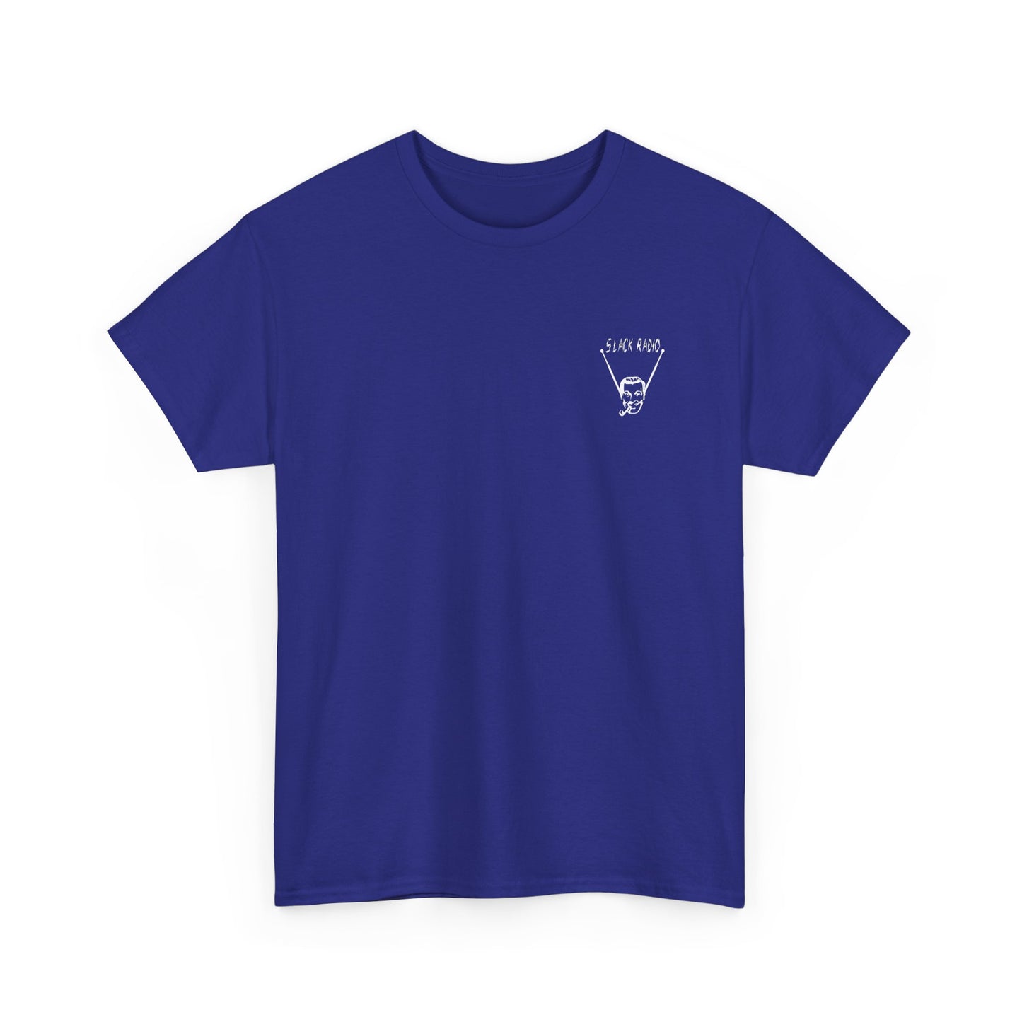 Slack Radio "Bob" Dobbs Logo Unisex Heavy Cotton Tee