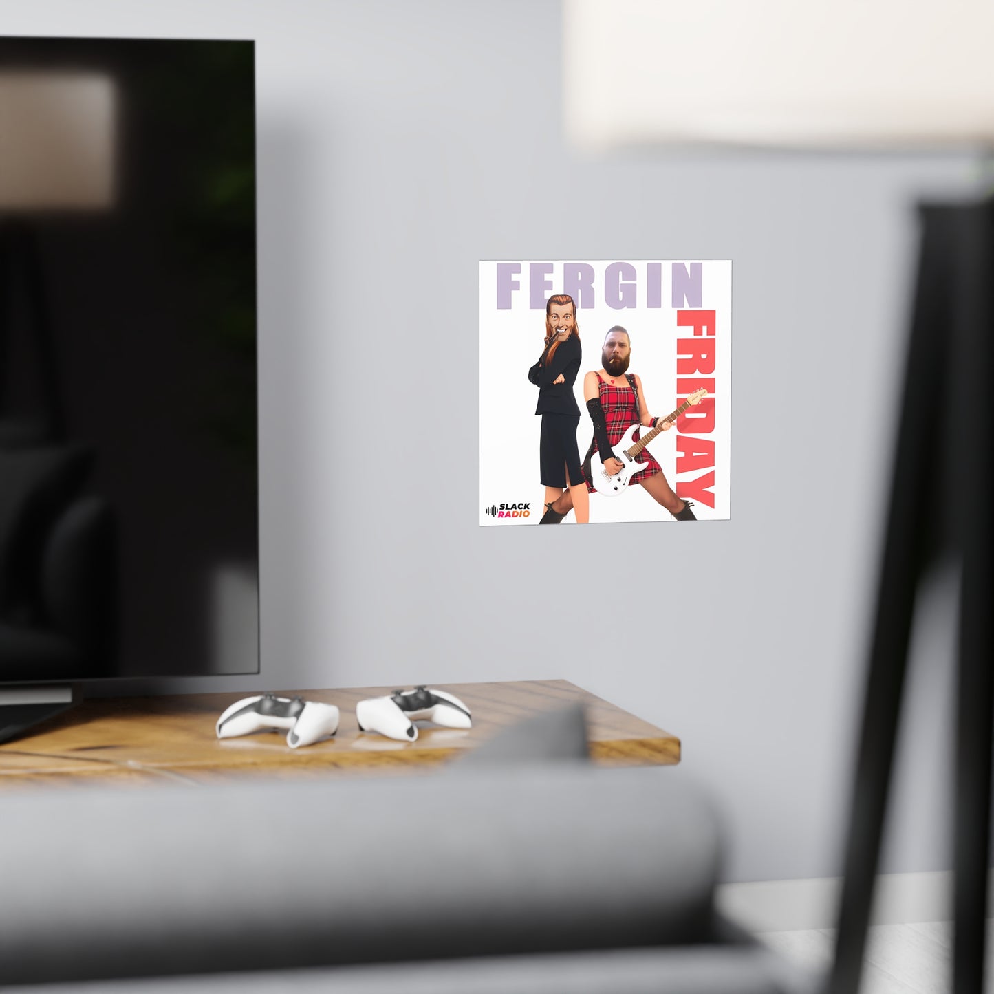 Fergin Friday Matte Paper Poster