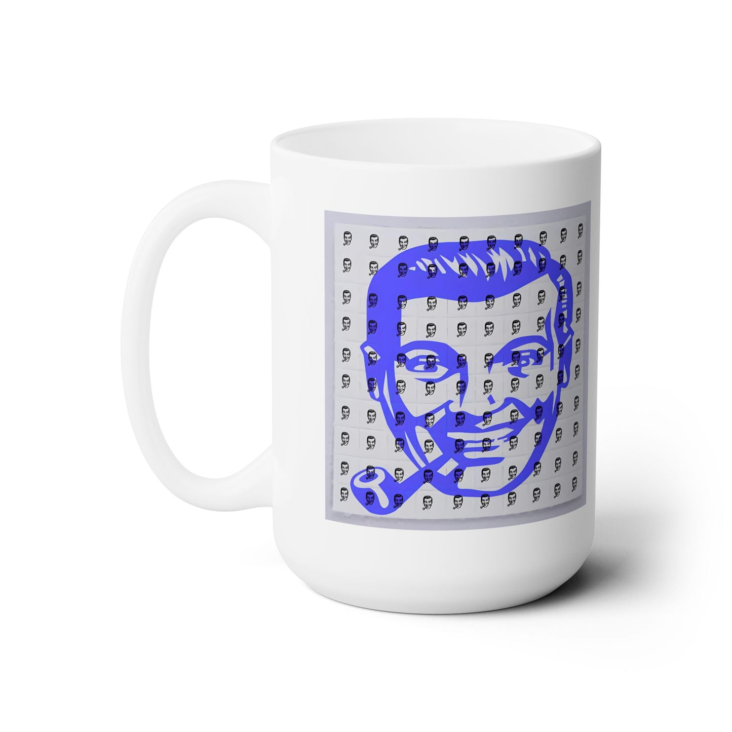Slack Radio /"Bob" Blotter Acid White Ceramic 15 Oz. Mug