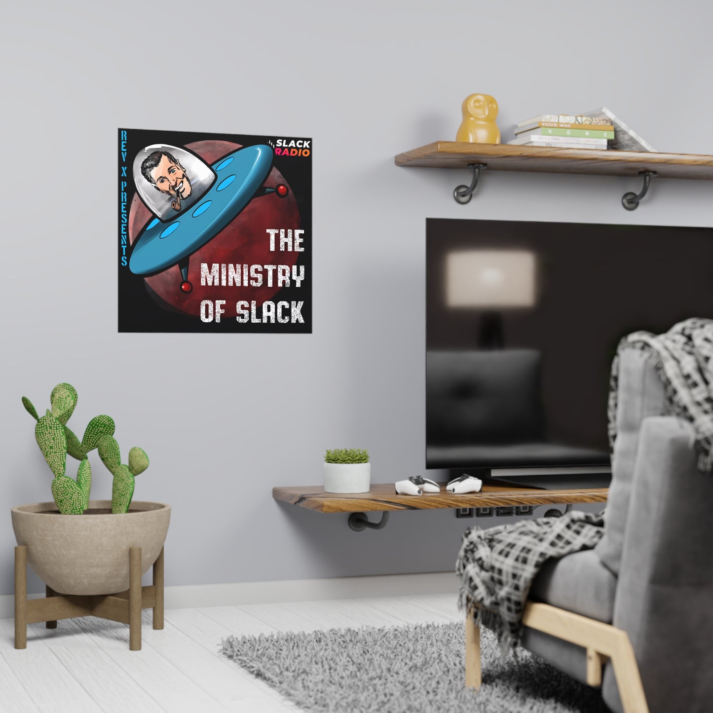 The Ministry of Slack Matte Paper Poster
