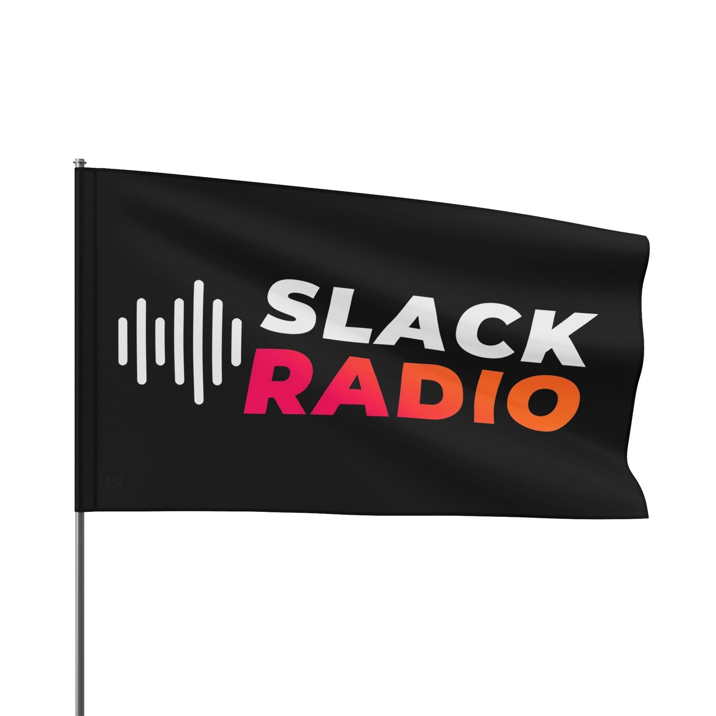 Black Slack Radio Flag