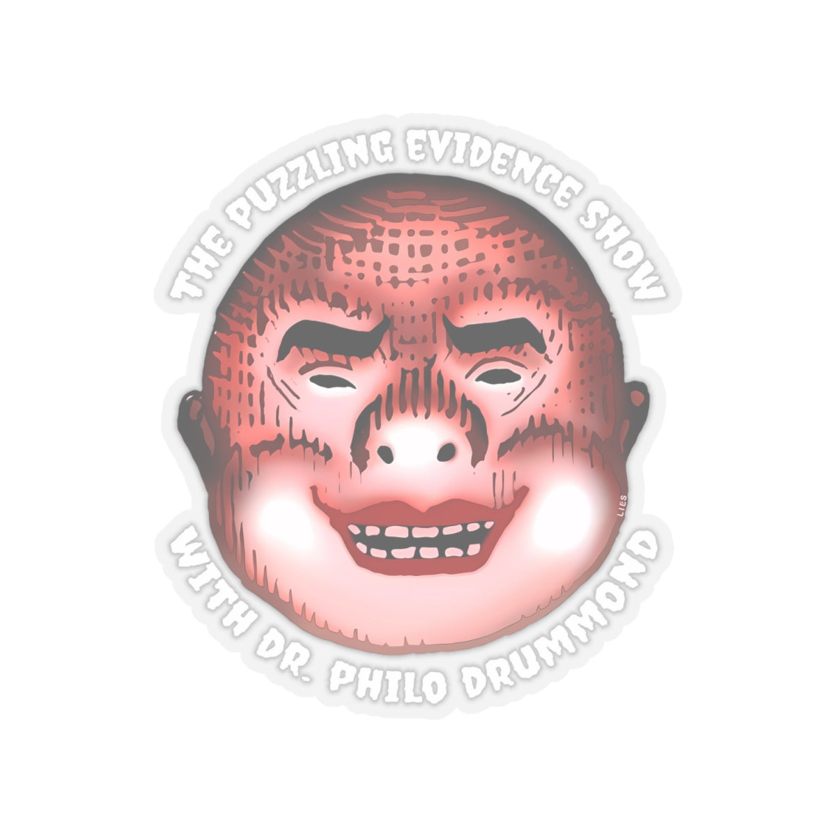 The Puzzling Evidence Show 1 Kiss-Cut Stickers