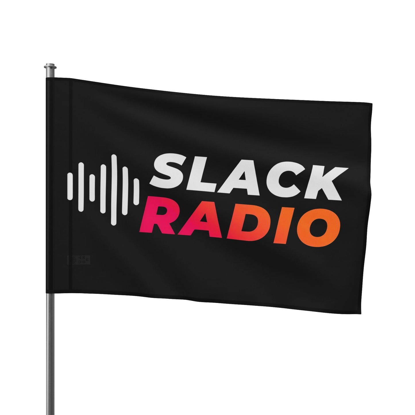Black Slack Radio Flag