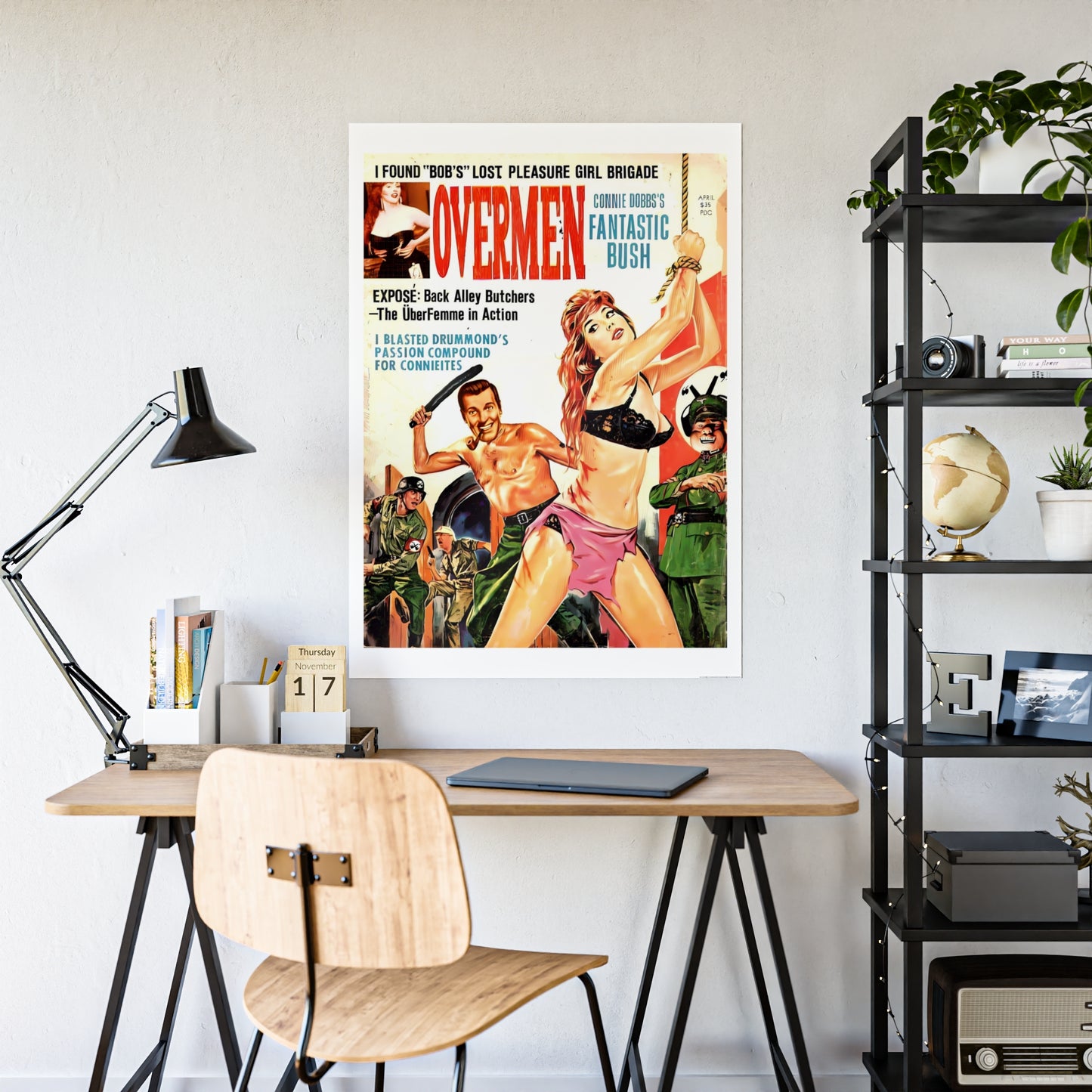 Overmen Magazine Cover Gloss Poster