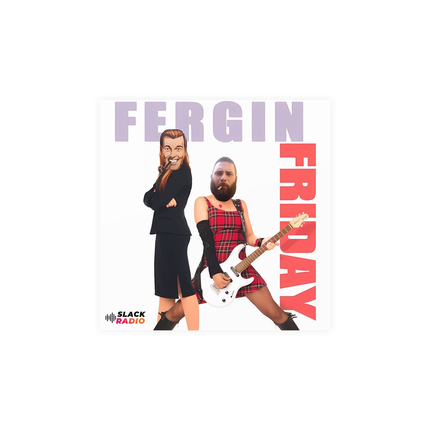 Fergin Friday Matte Paper Poster