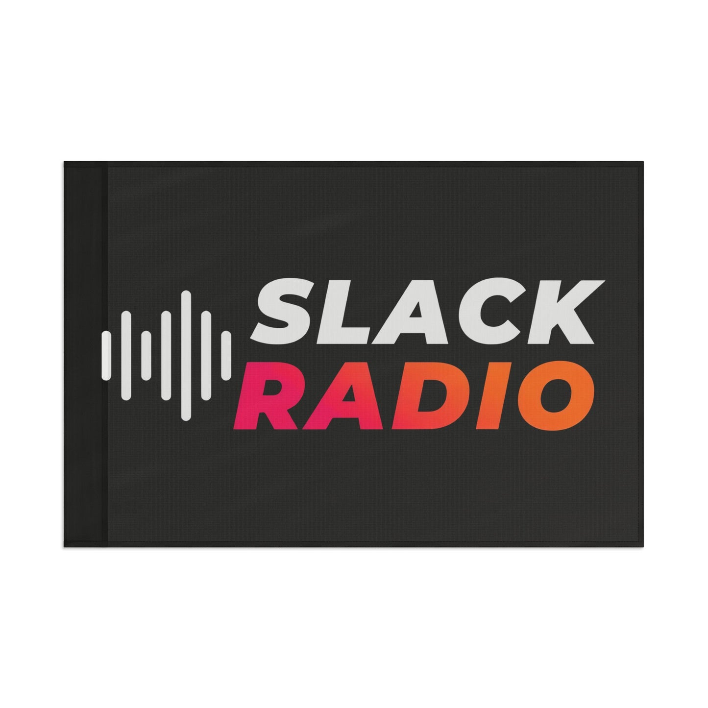 Black Slack Radio Flag