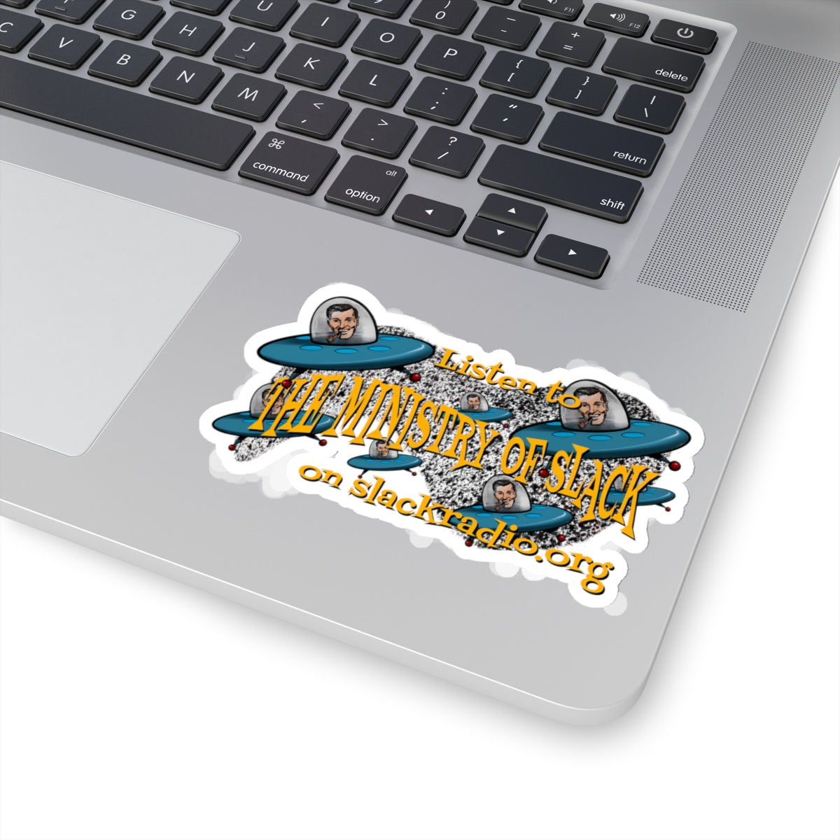 The Ministry of Slack Kiss-Cut Stickers